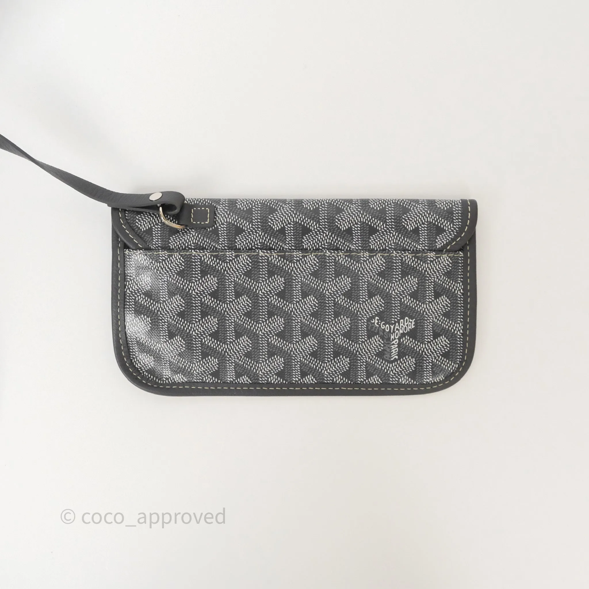 Goyard St Louis Tote PM Grey