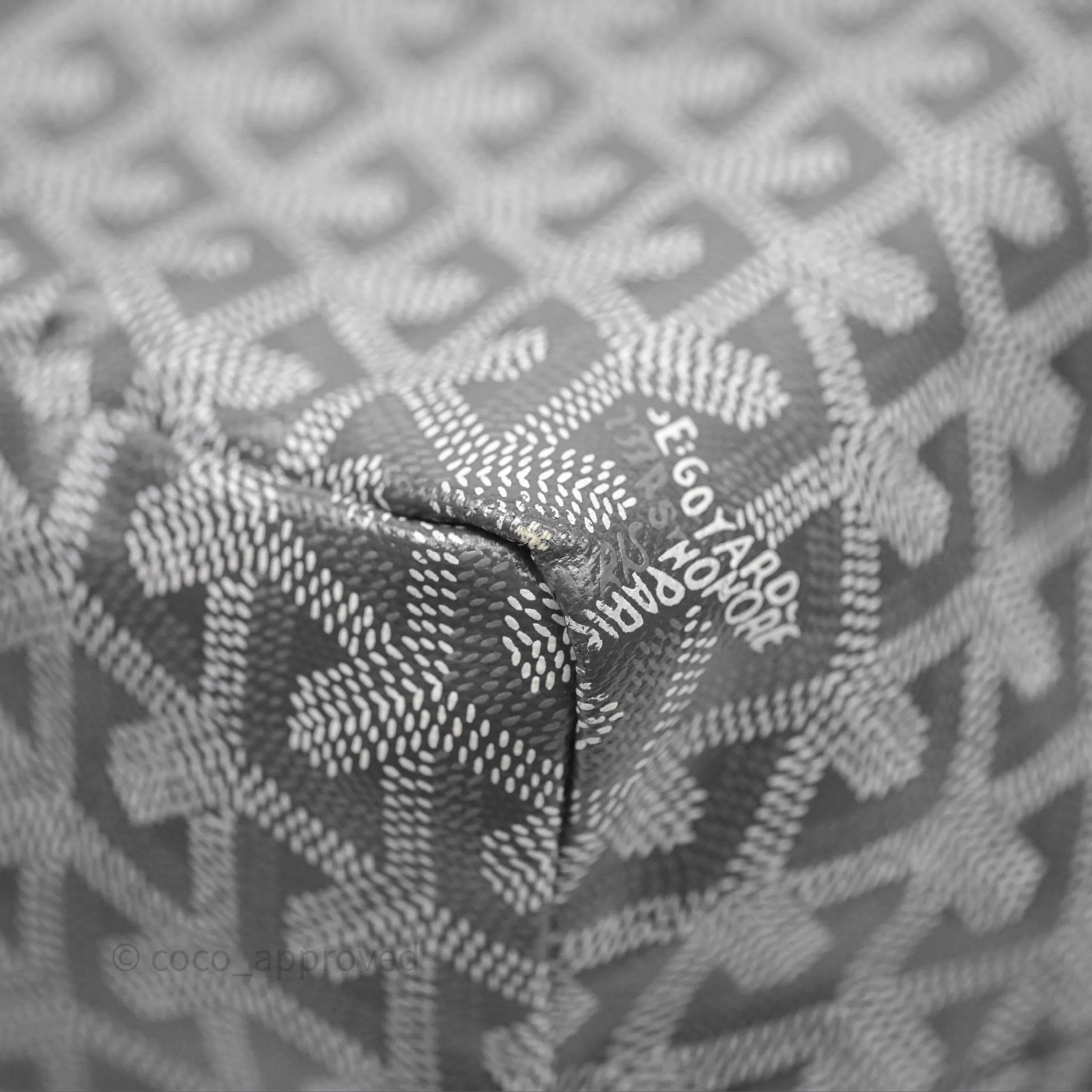 Goyard St Louis Tote PM Grey