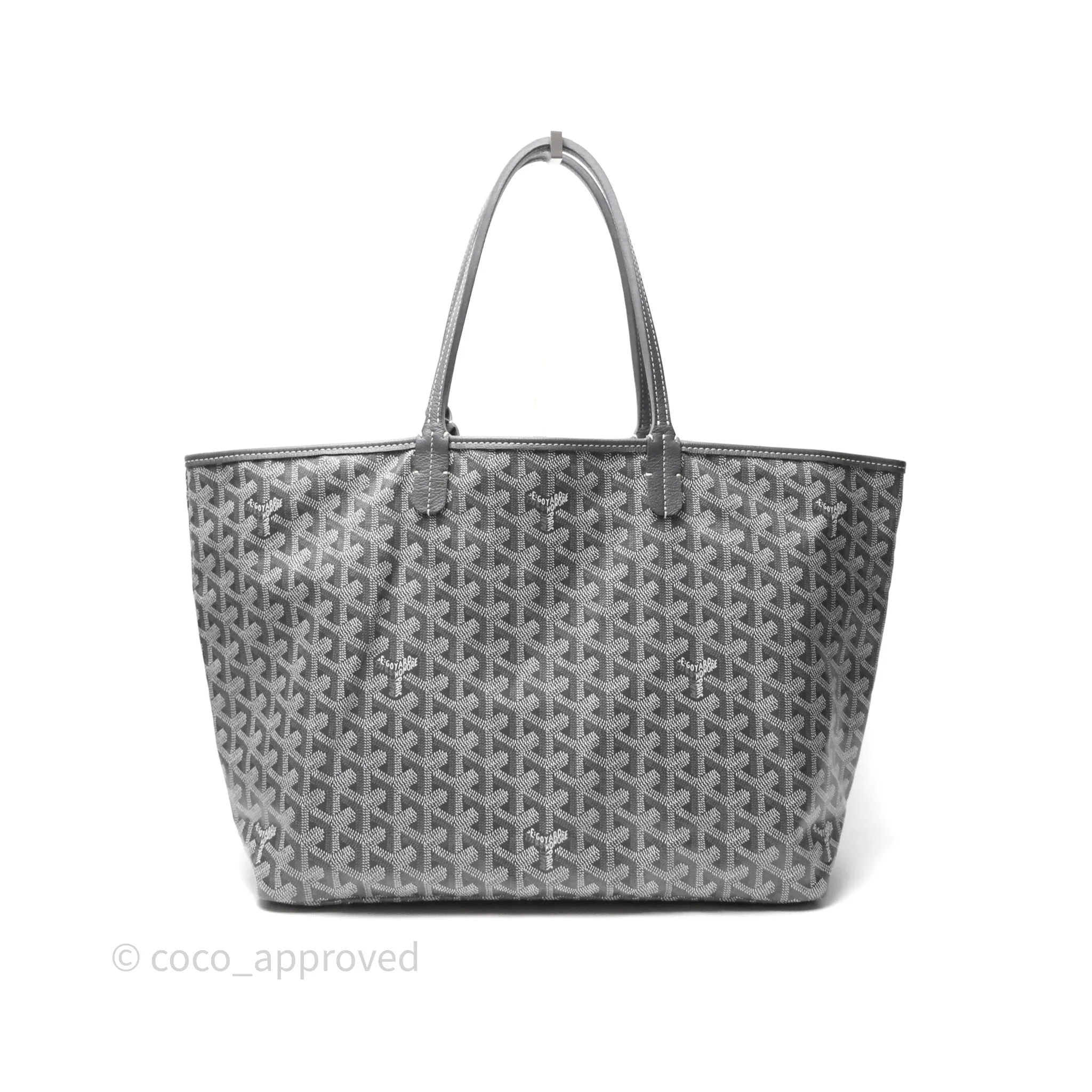 Goyard St Louis Tote PM Grey