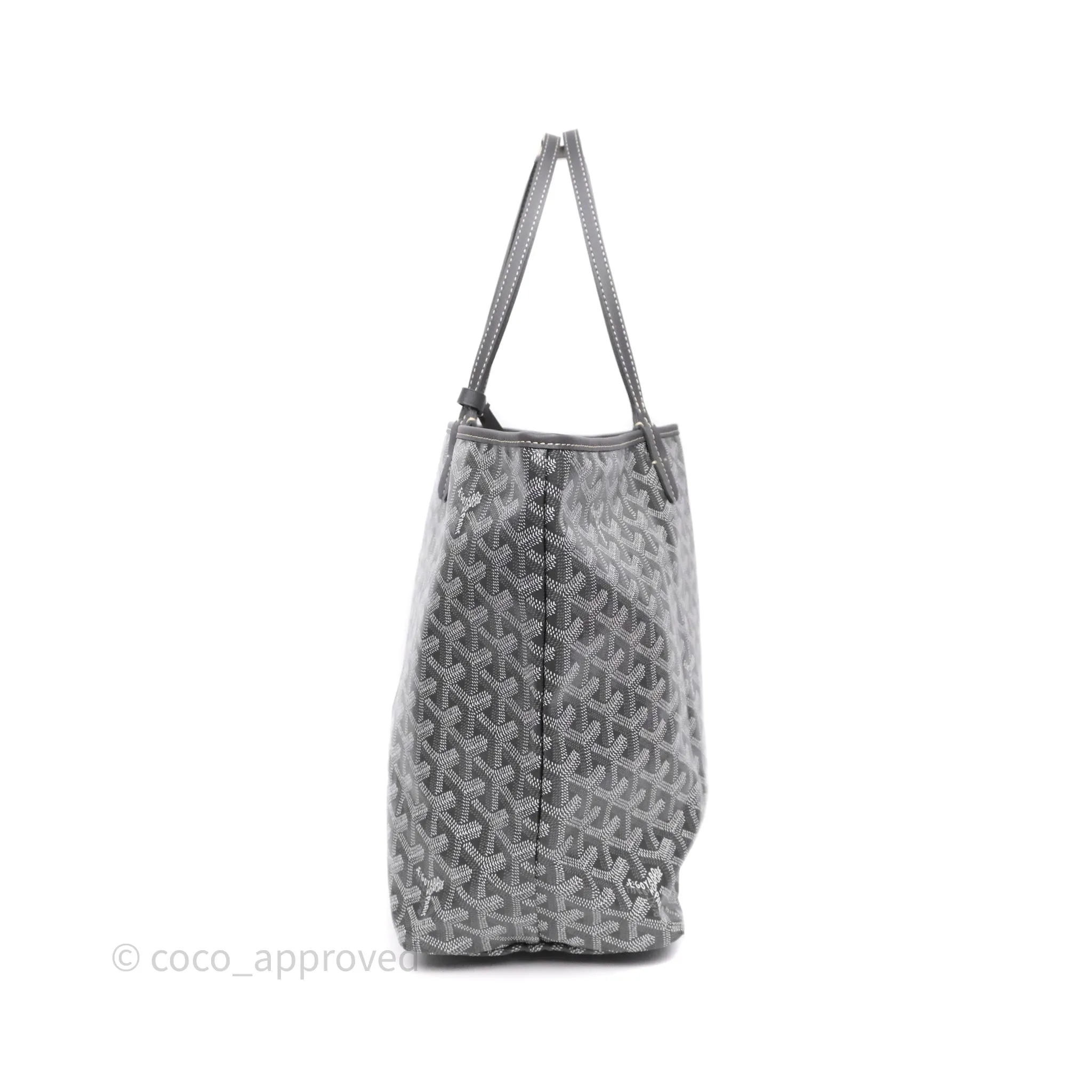Goyard St Louis Tote PM Grey