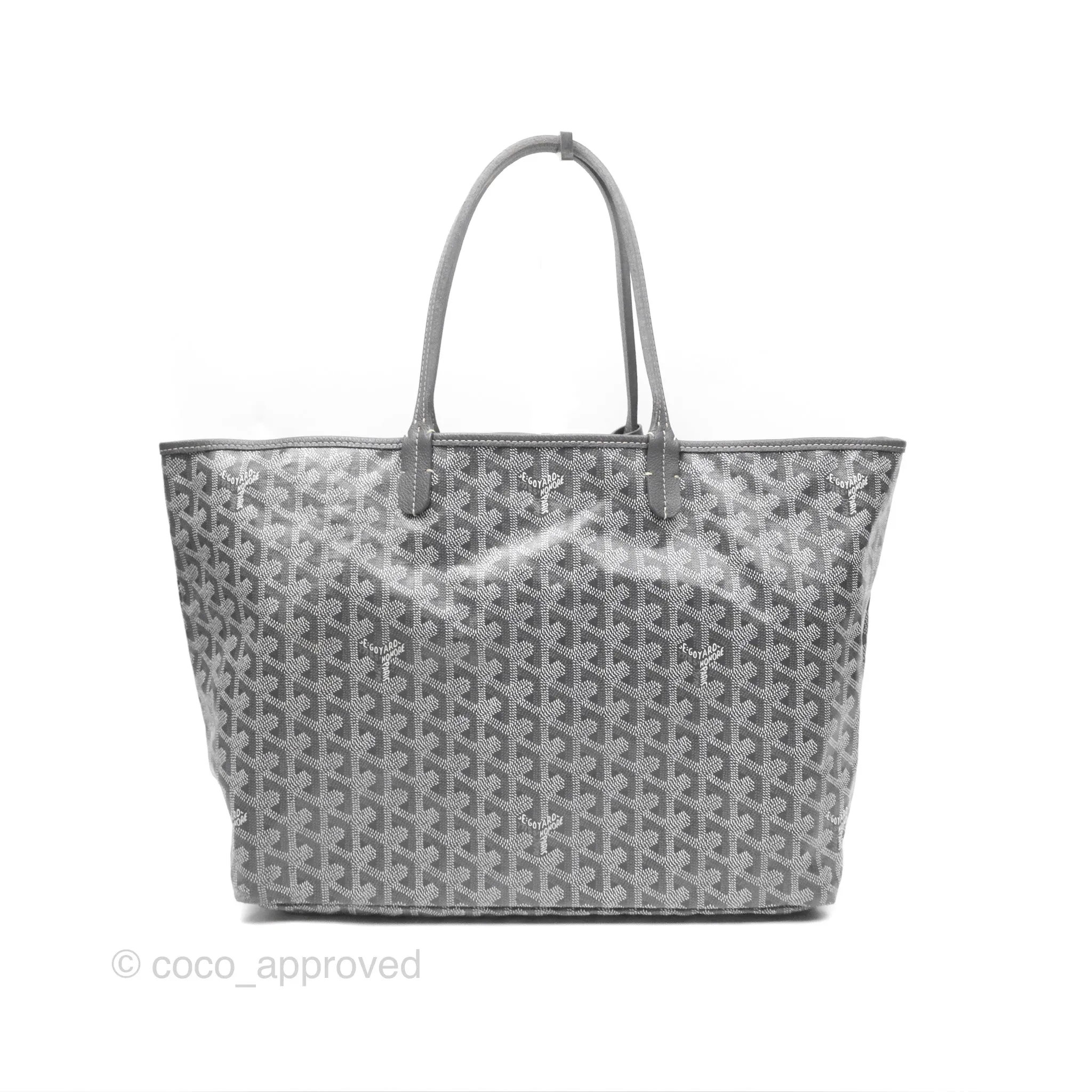 Goyard St Louis Tote PM Grey