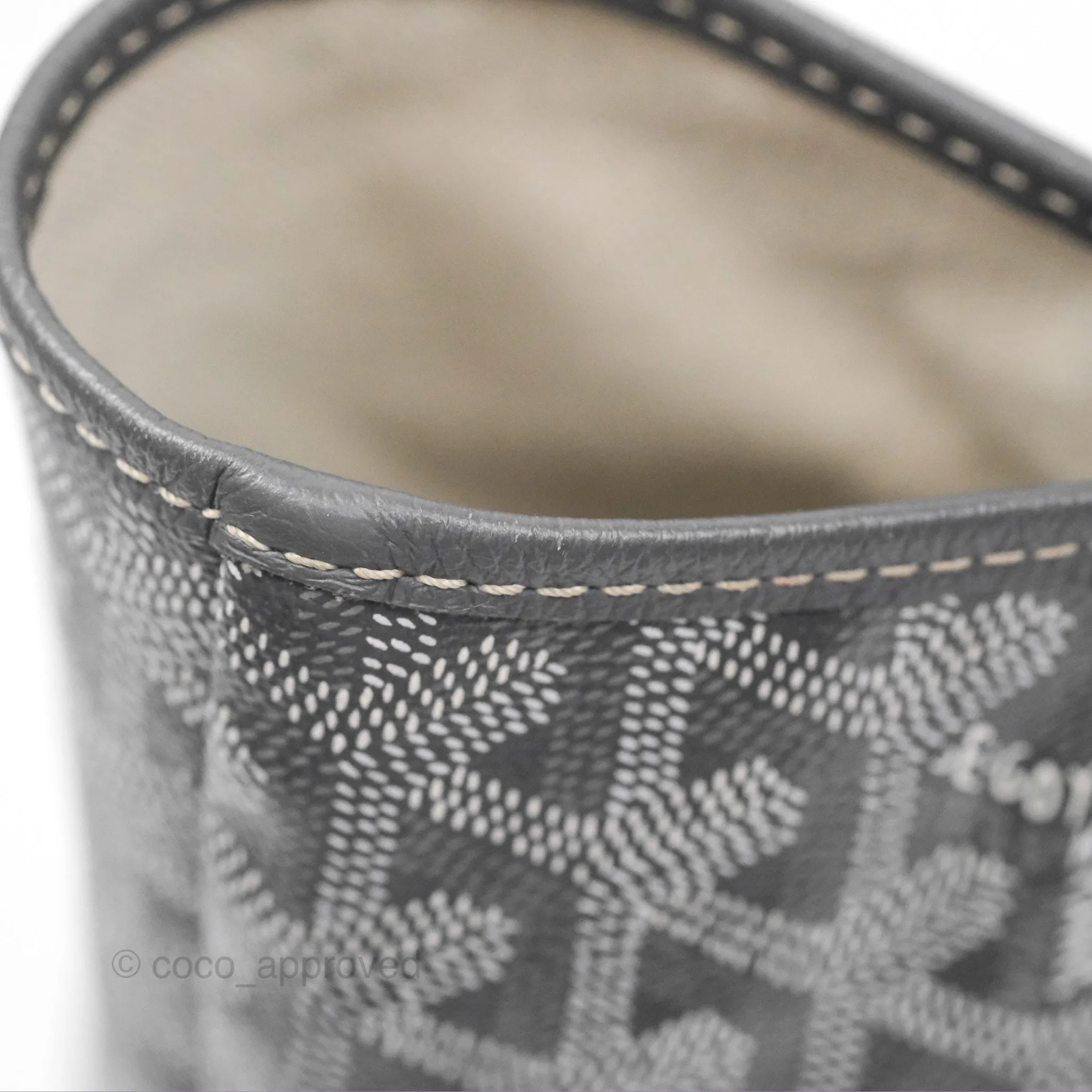 Goyard St Louis Tote PM Grey