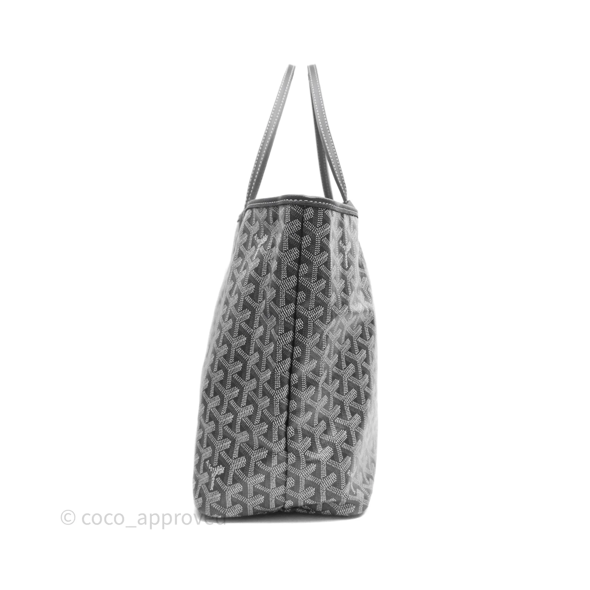 Goyard St Louis Tote PM Grey