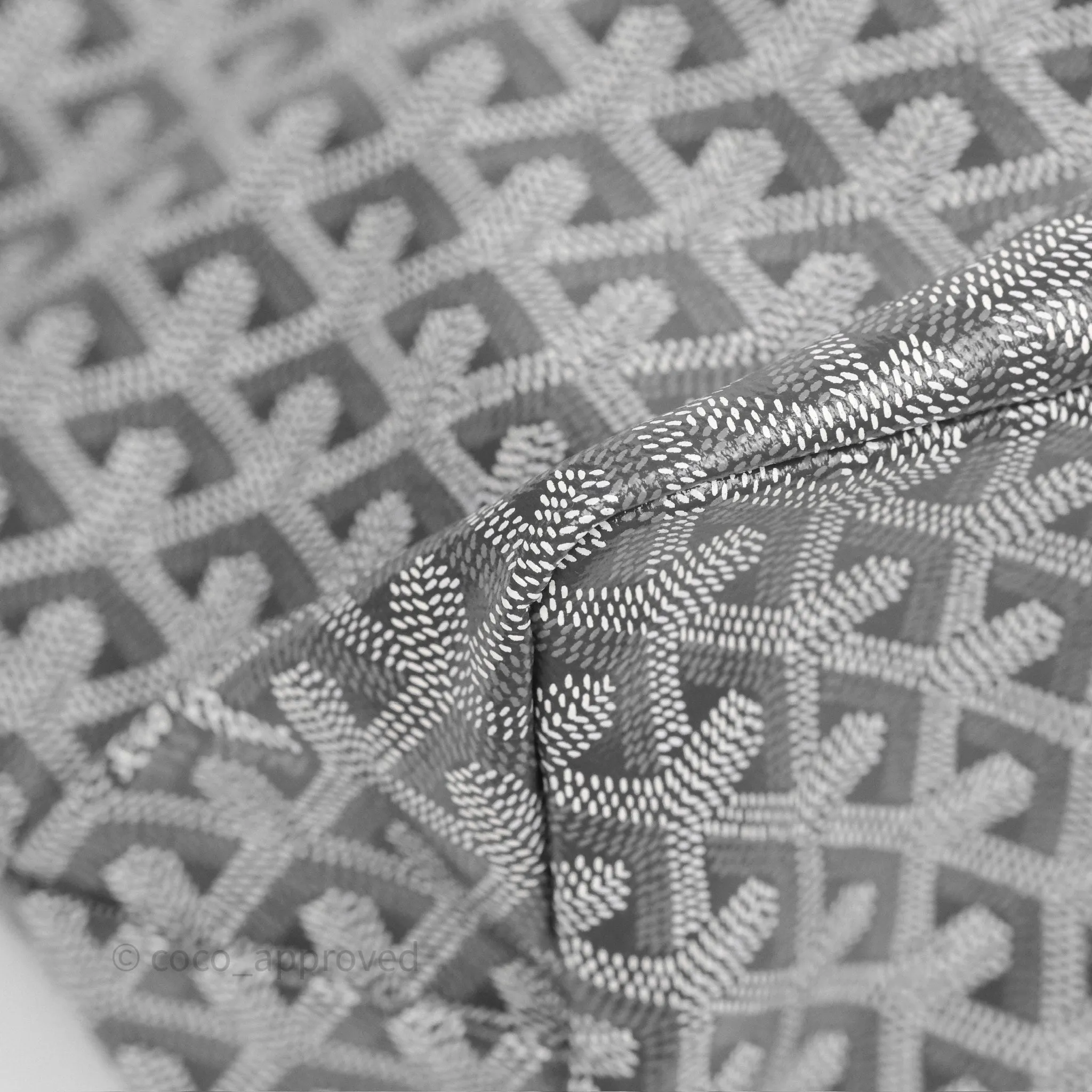 Goyard St Louis Tote PM Grey