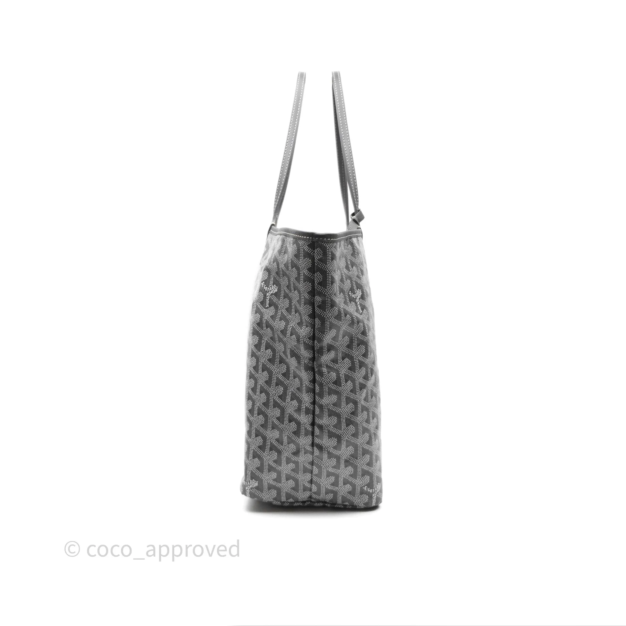 Goyard St Louis Tote PM Grey