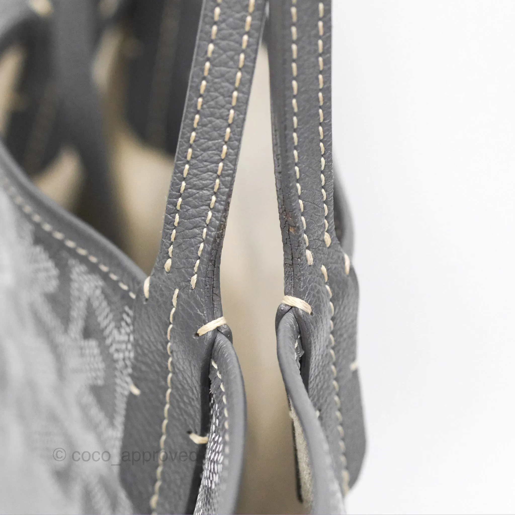Goyard St Louis Tote PM Grey