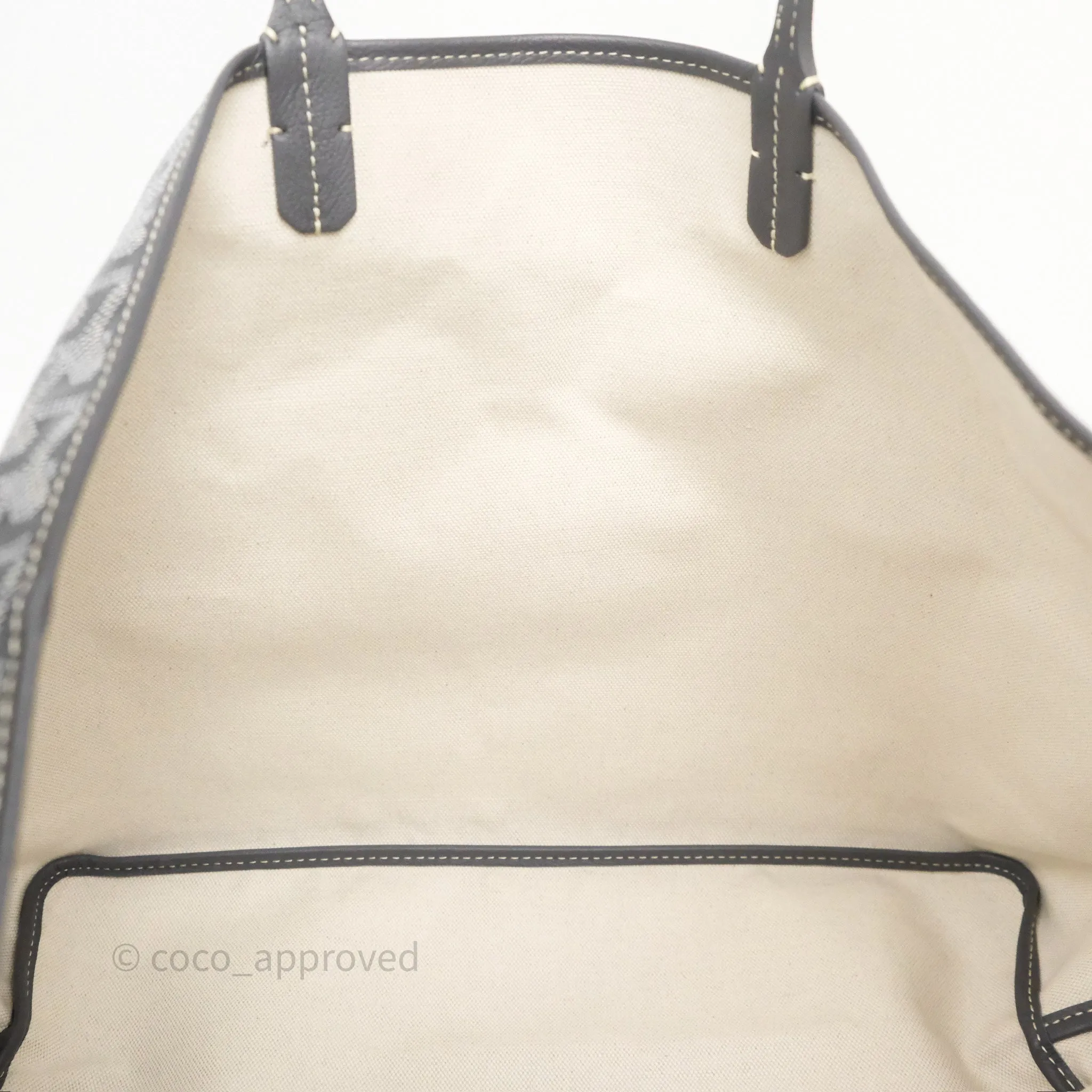Goyard St Louis Tote PM Grey
