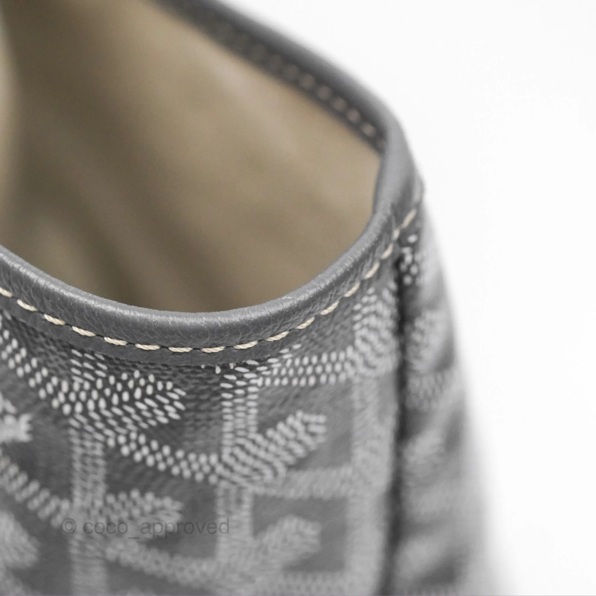 Goyard St Louis Tote PM Grey