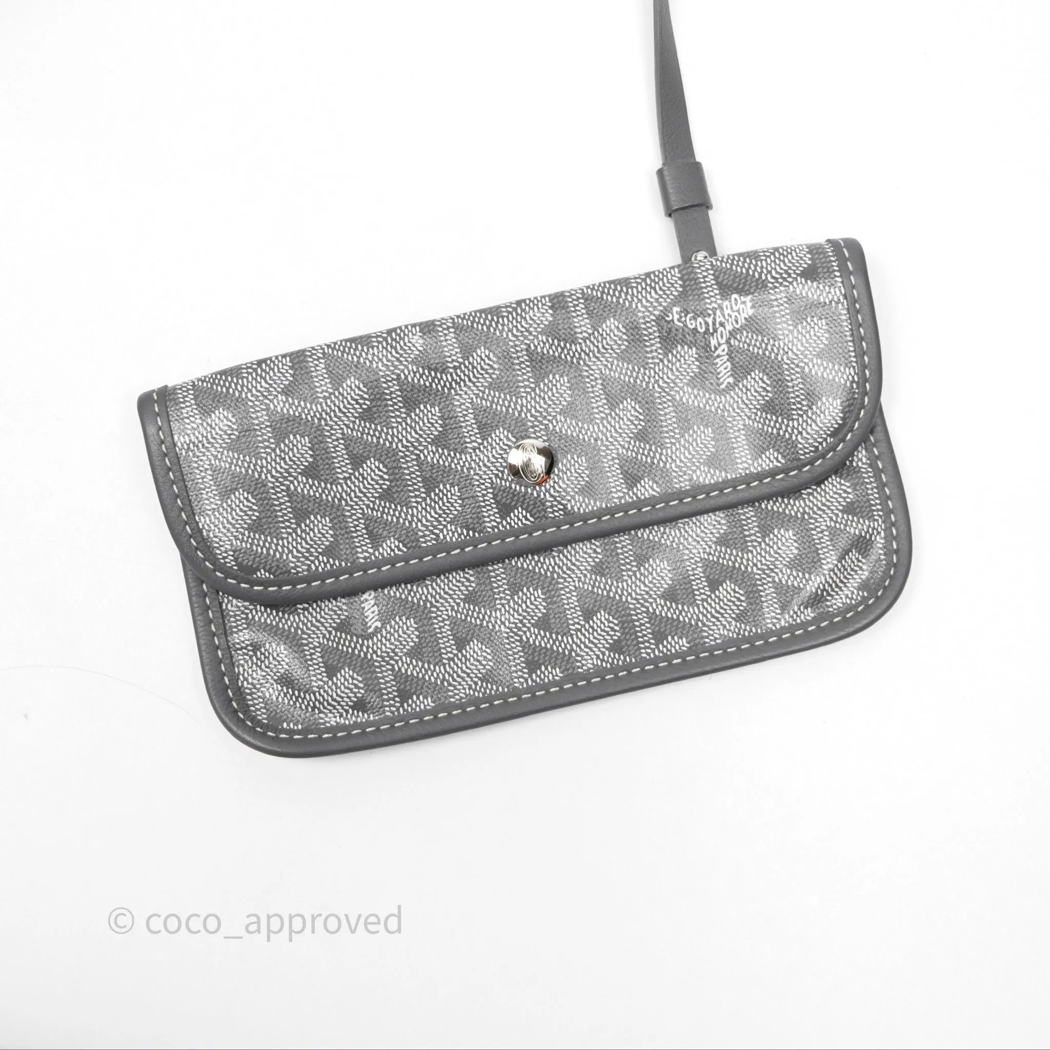 Goyard St Louis Tote PM Grey
