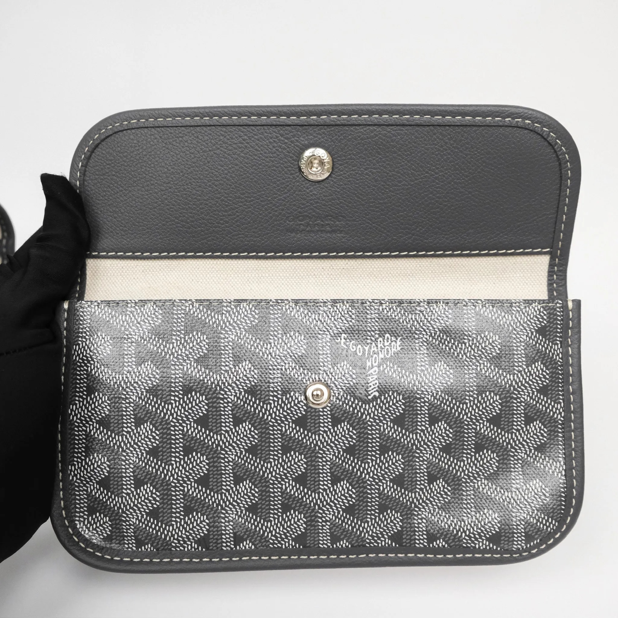 Goyard St Louis Tote PM Grey