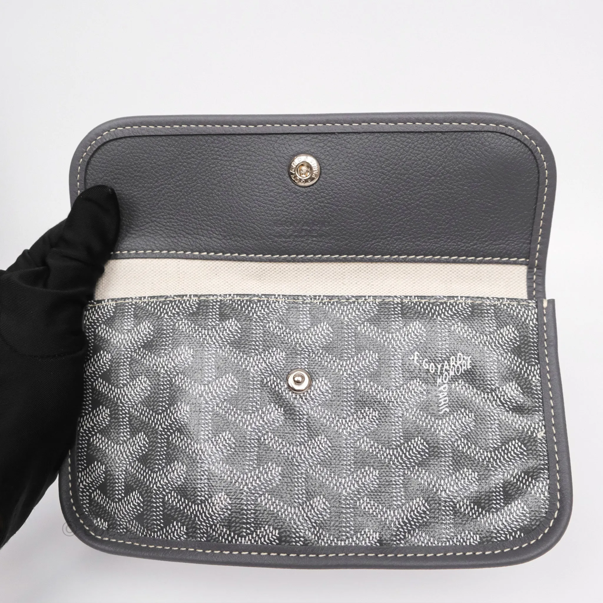 Goyard St Louis Tote PM Grey