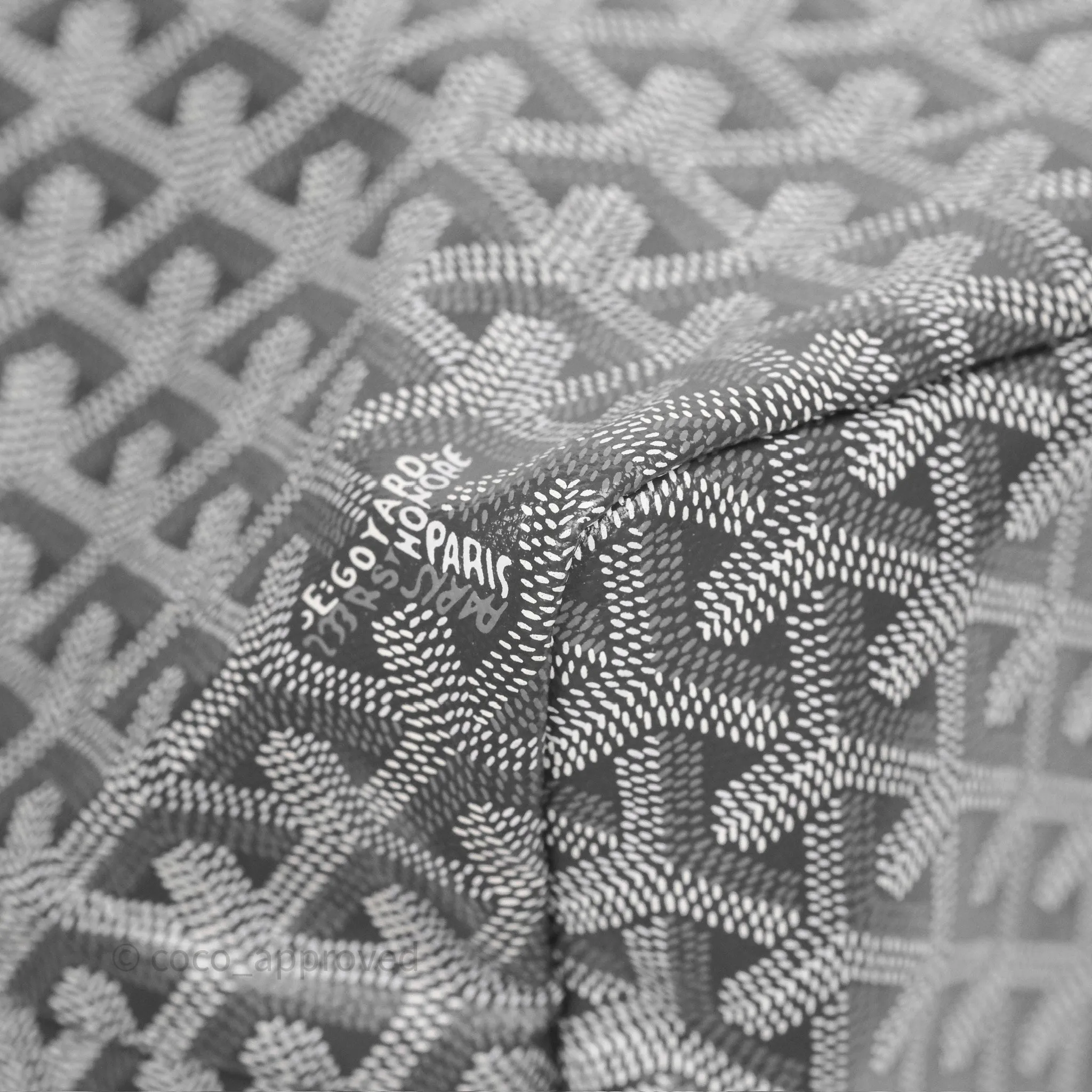 Goyard St Louis Tote PM Grey