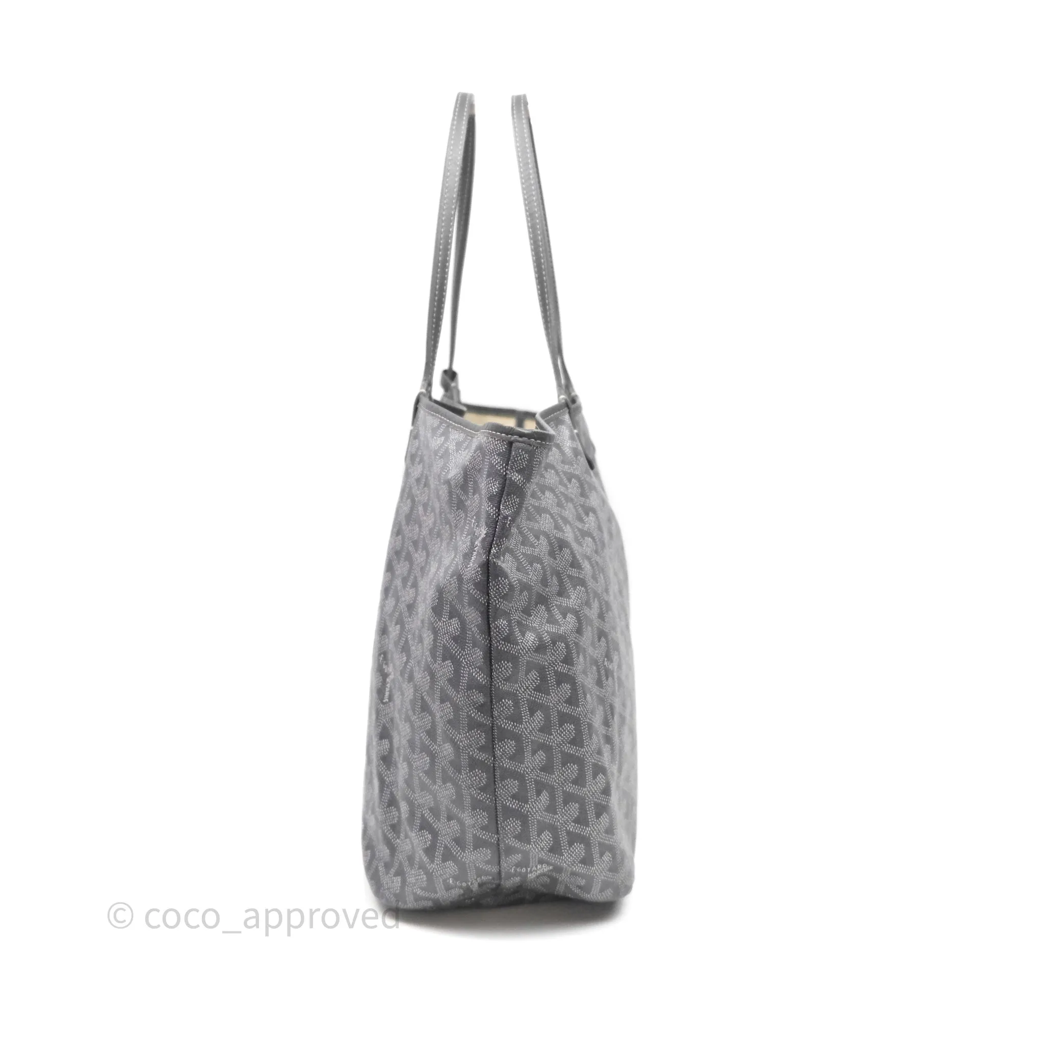 Goyard St Louis Tote PM Grey