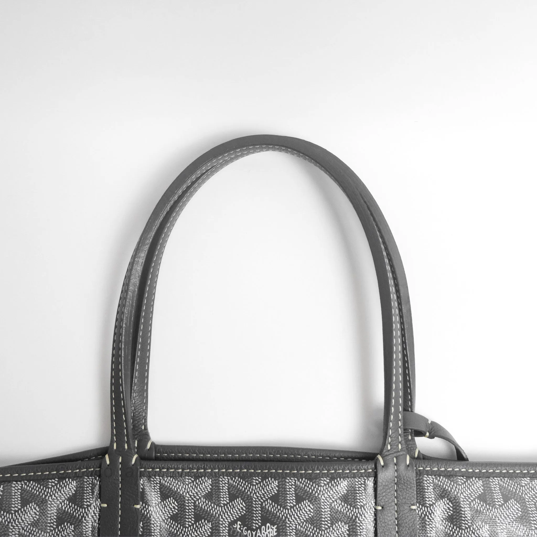 Goyard St Louis Tote PM Grey