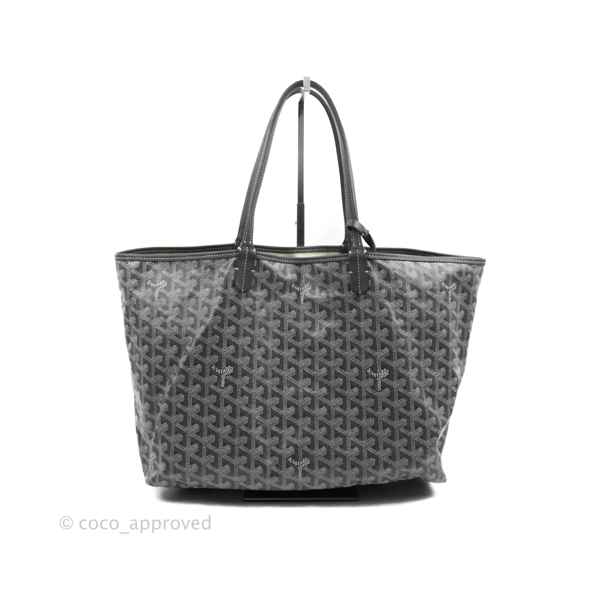 Goyard St Louis Tote PM Grey