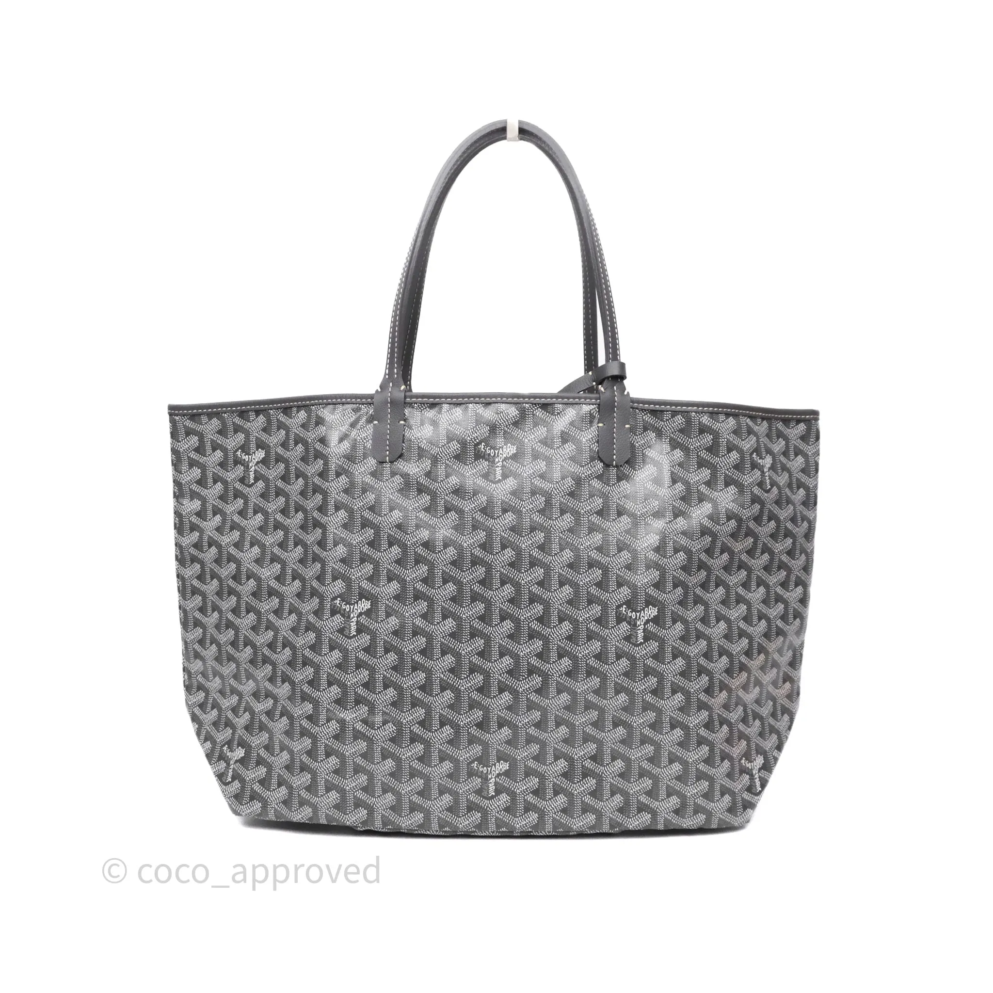 Goyard St Louis Tote PM Grey