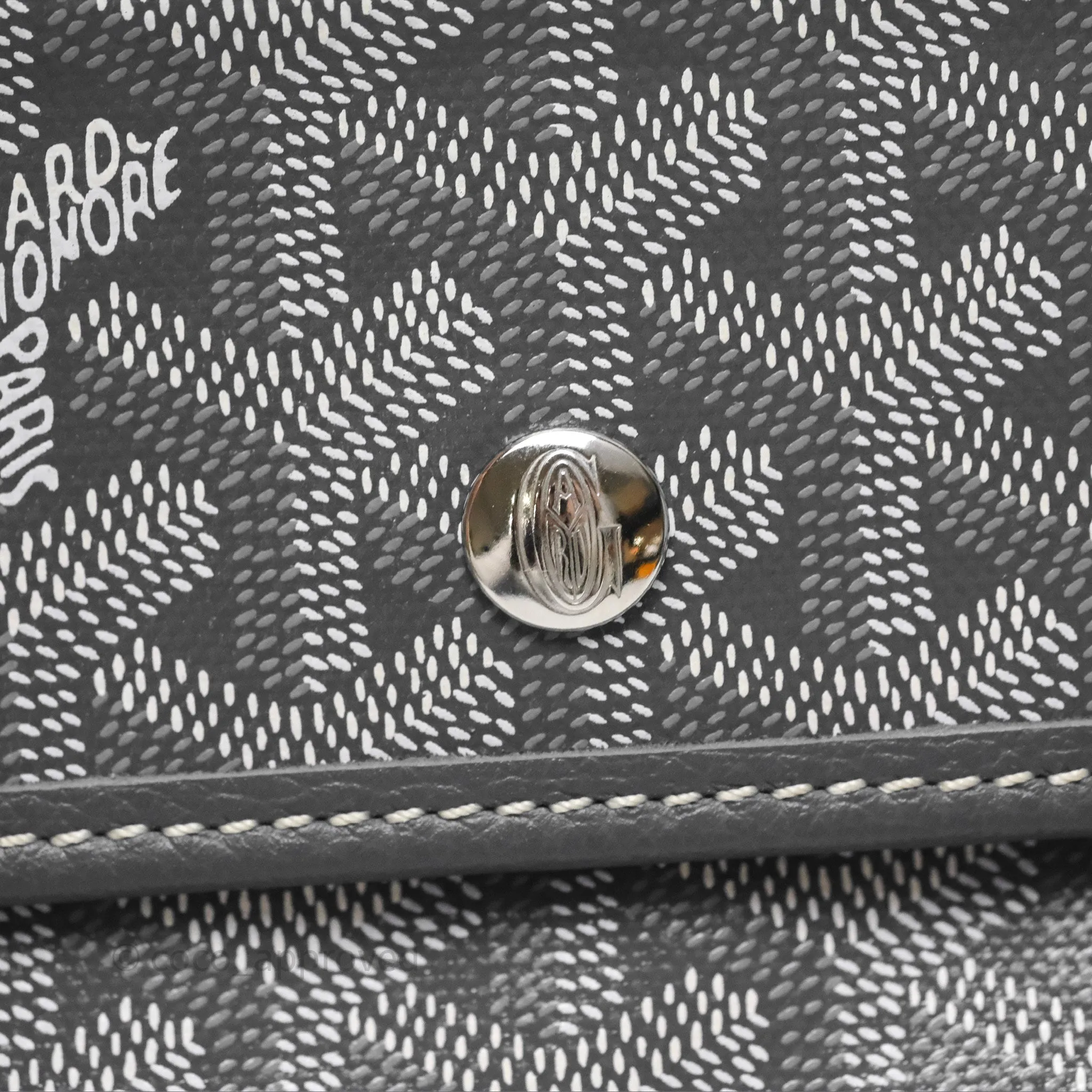 Goyard St Louis Tote PM Grey