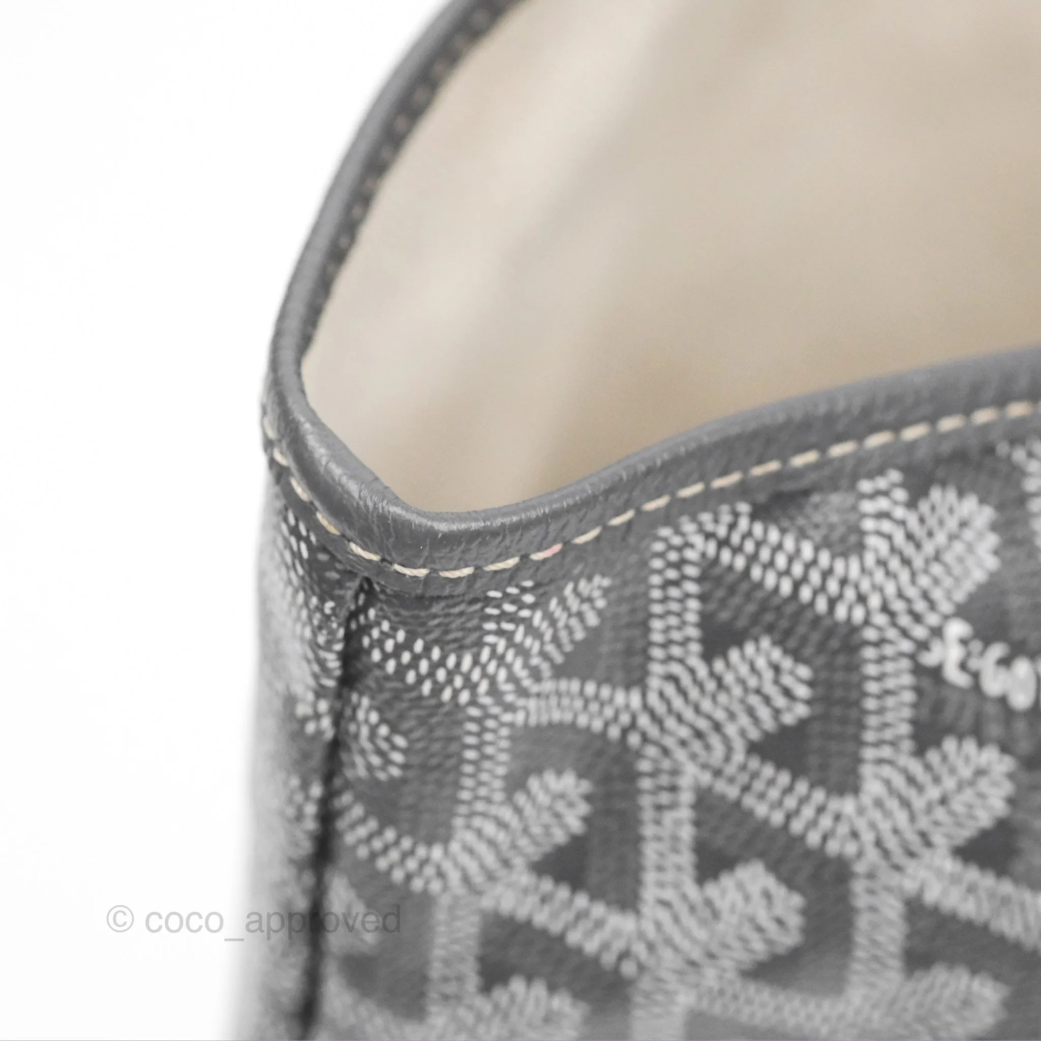 Goyard St Louis Tote PM Grey