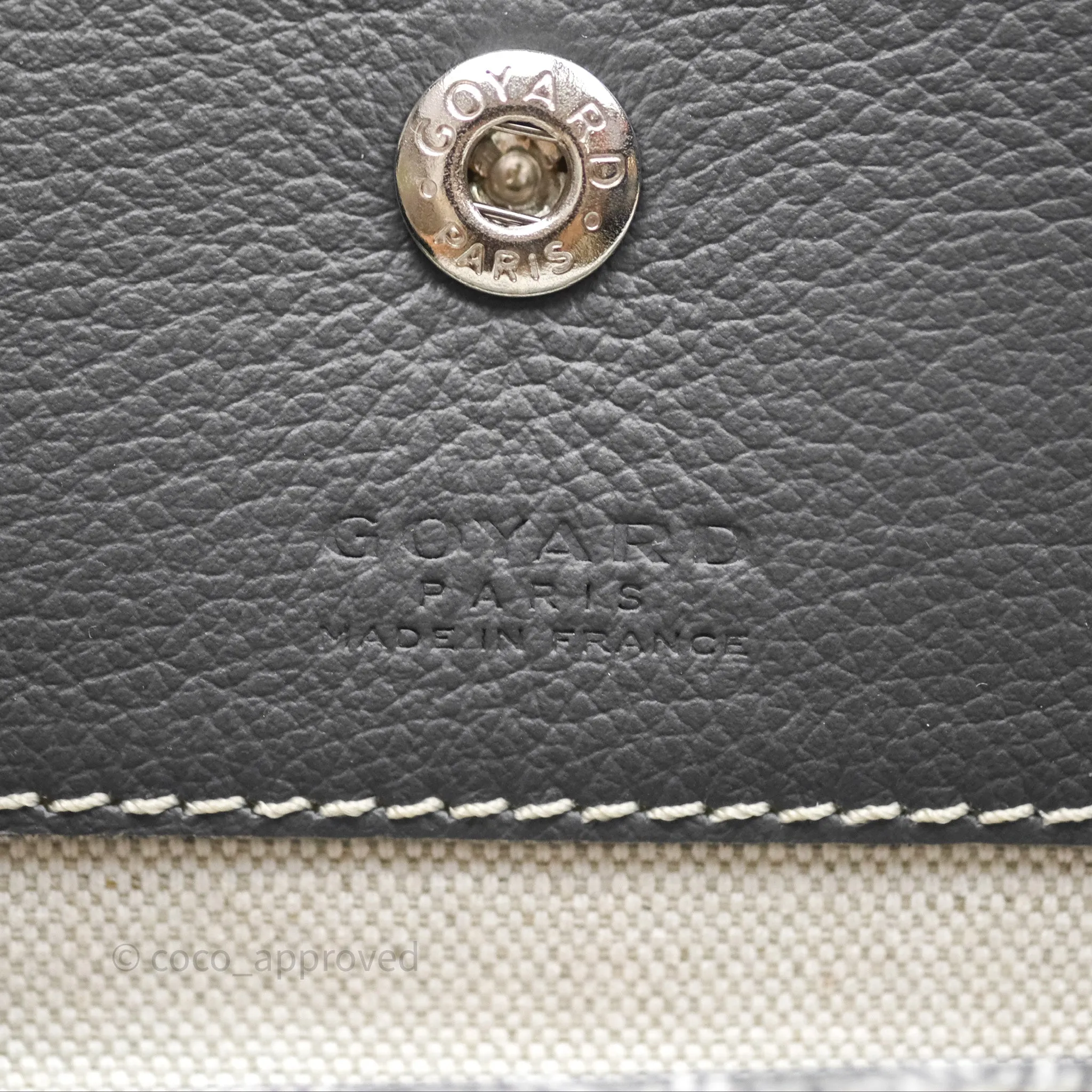 Goyard St Louis Tote PM Grey