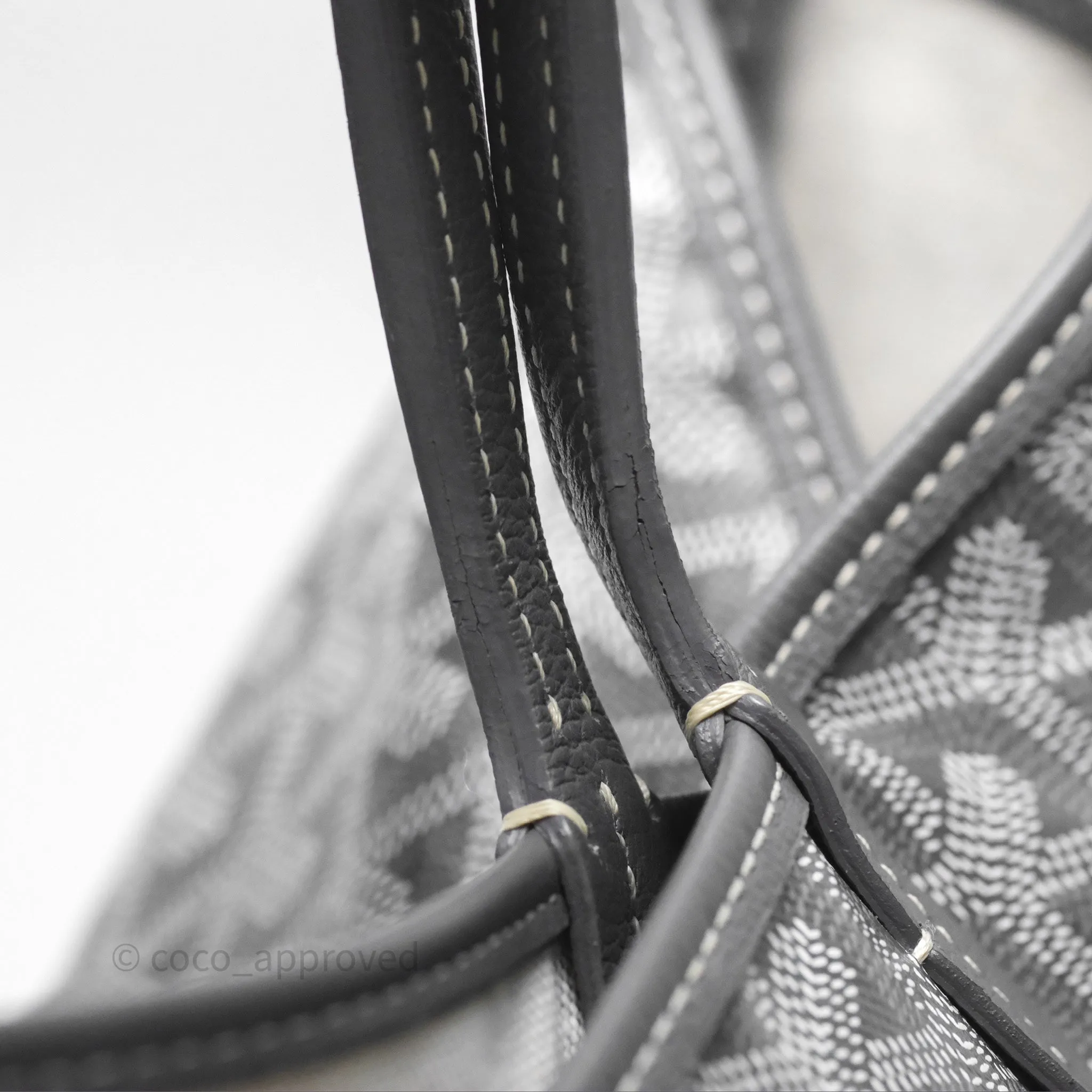 Goyard St Louis Tote PM Grey