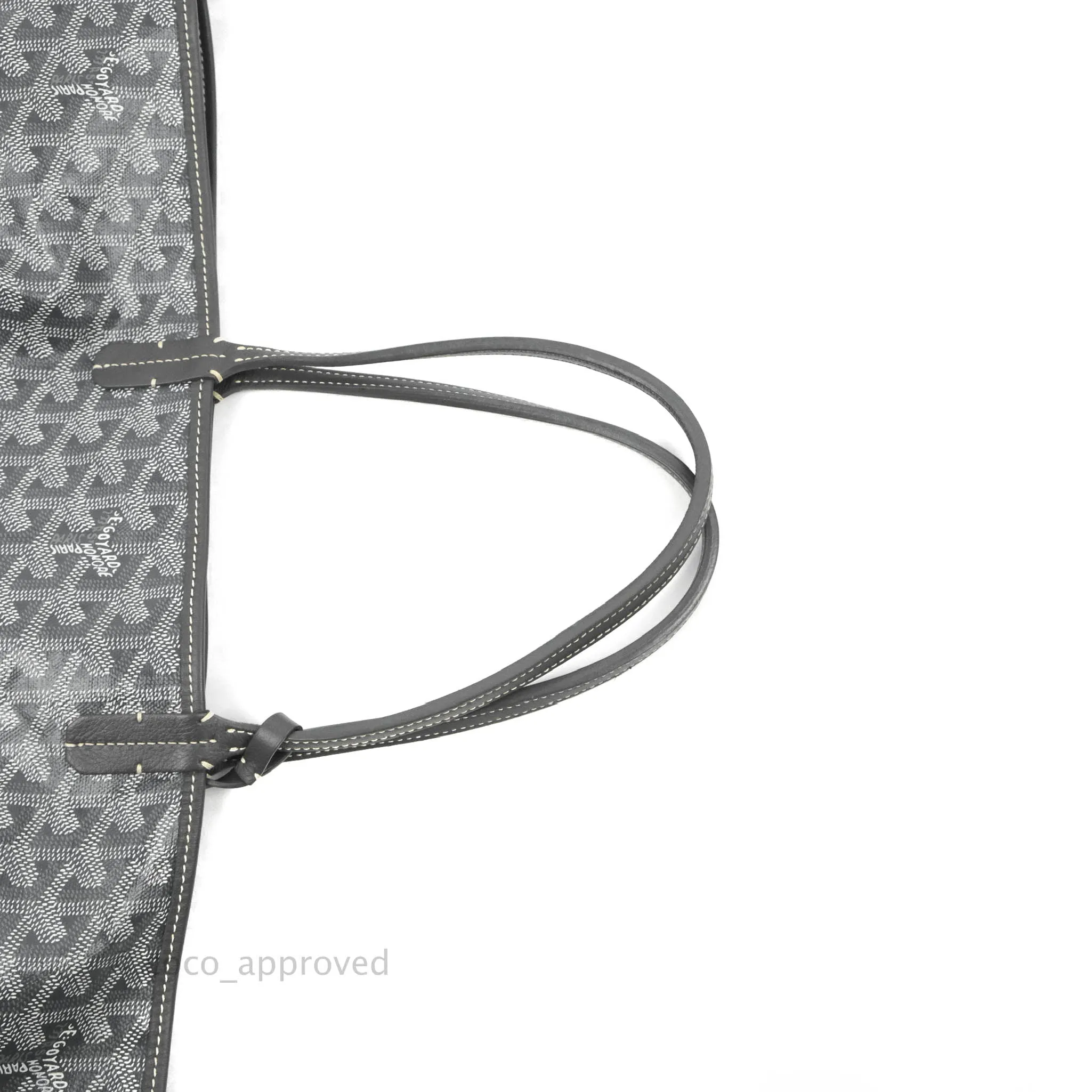 Goyard St Louis Tote PM Grey