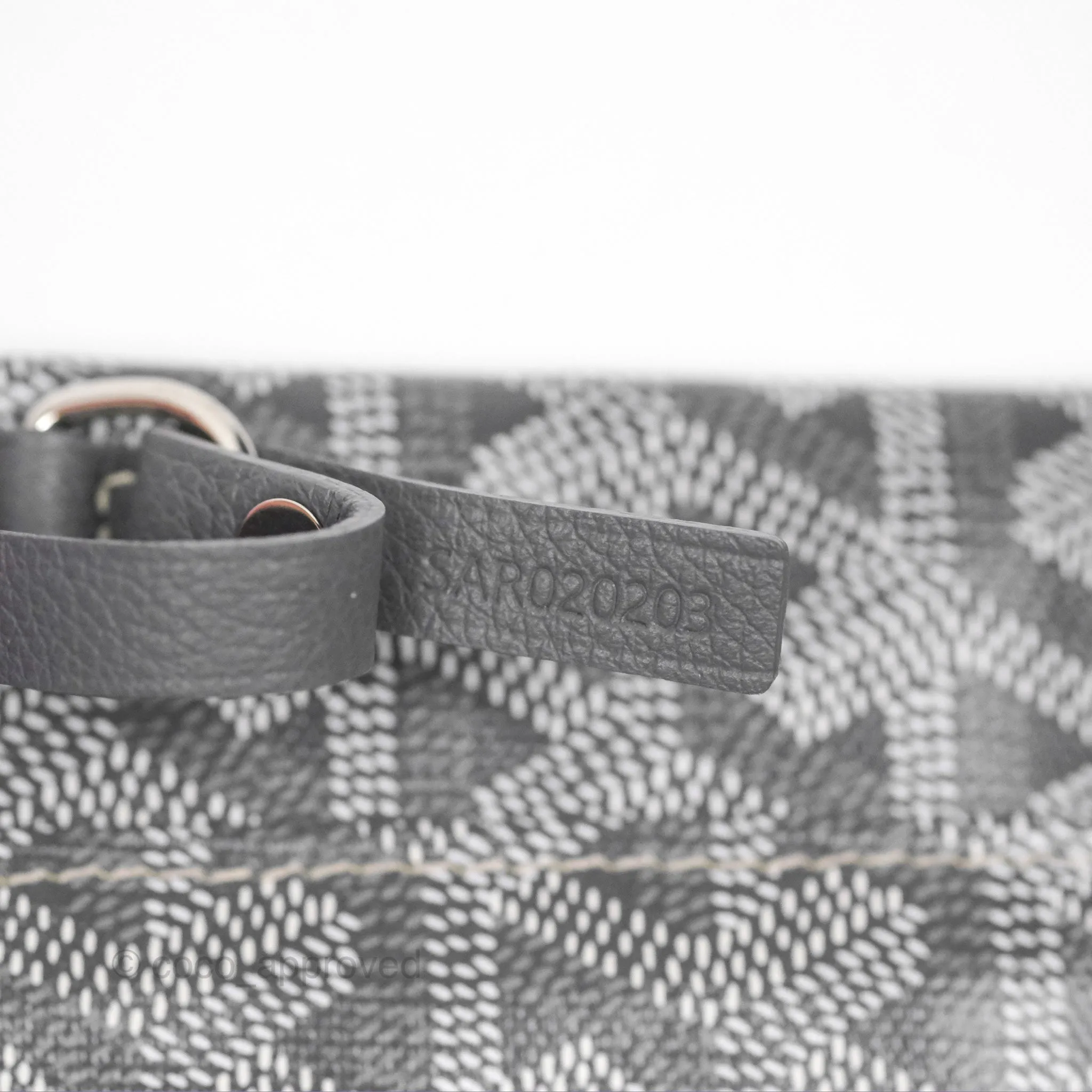 Goyard St Louis Tote PM Grey