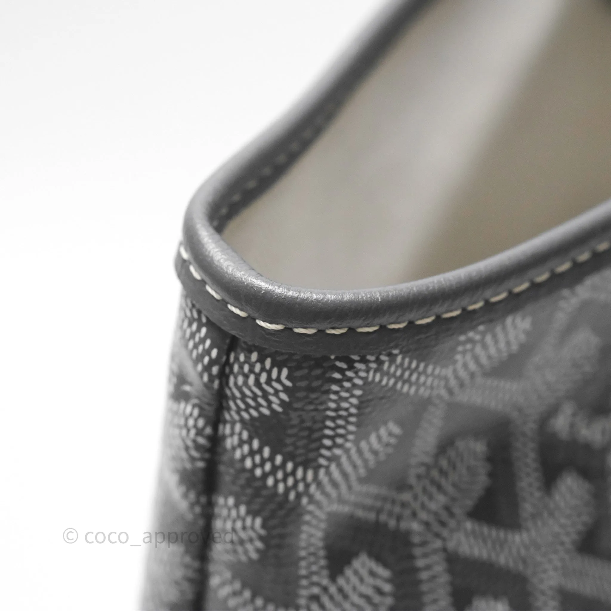 Goyard St Louis Tote PM Grey