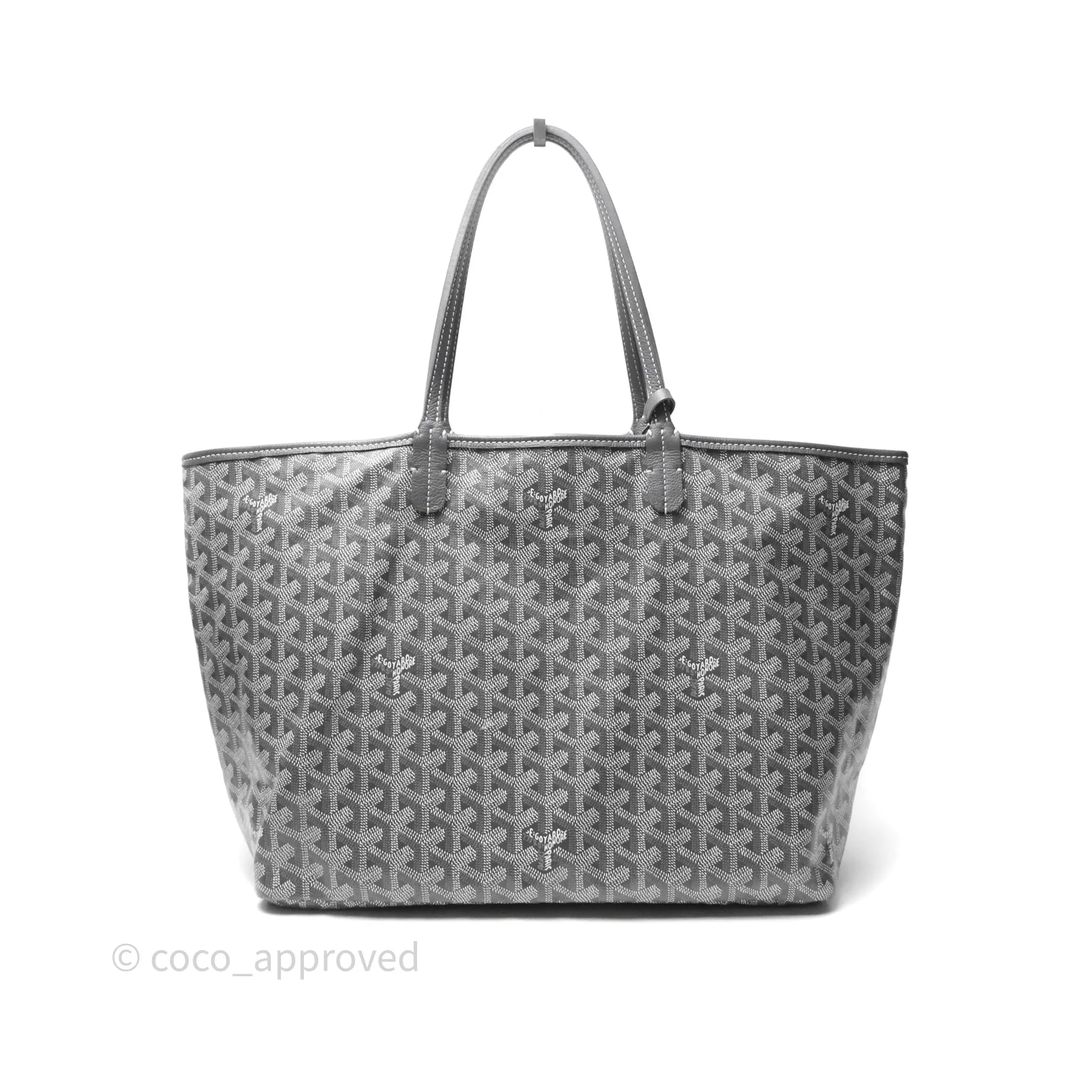 Goyard St Louis Tote PM Grey