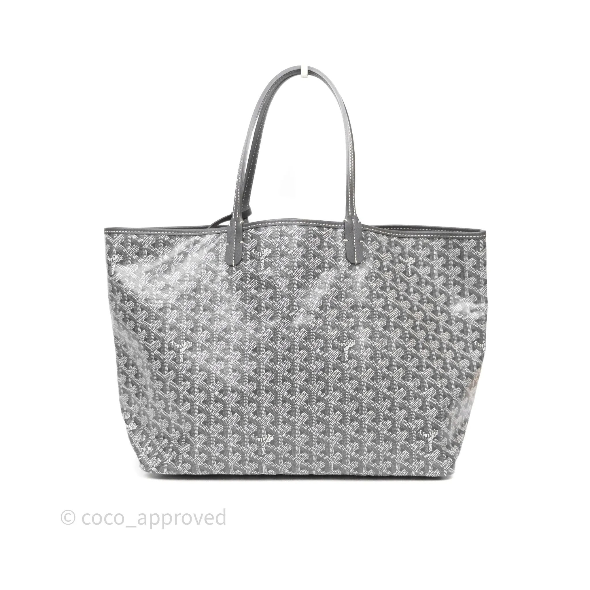 Goyard St Louis Tote PM Grey