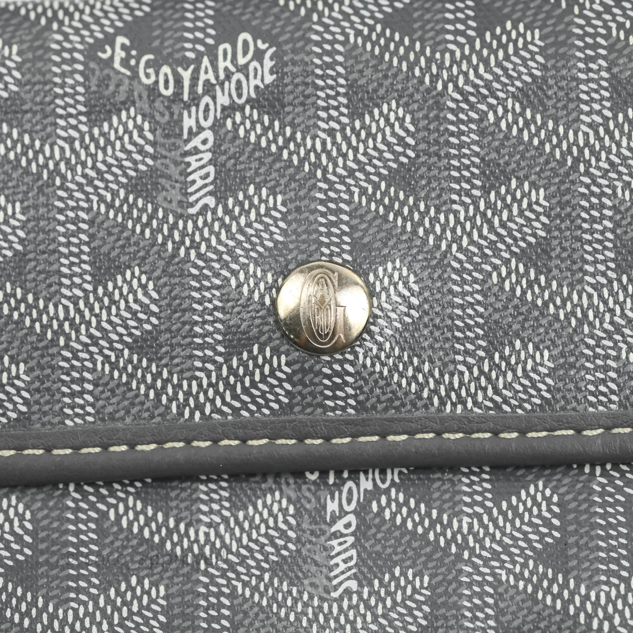 Goyard St Louis Tote PM Grey
