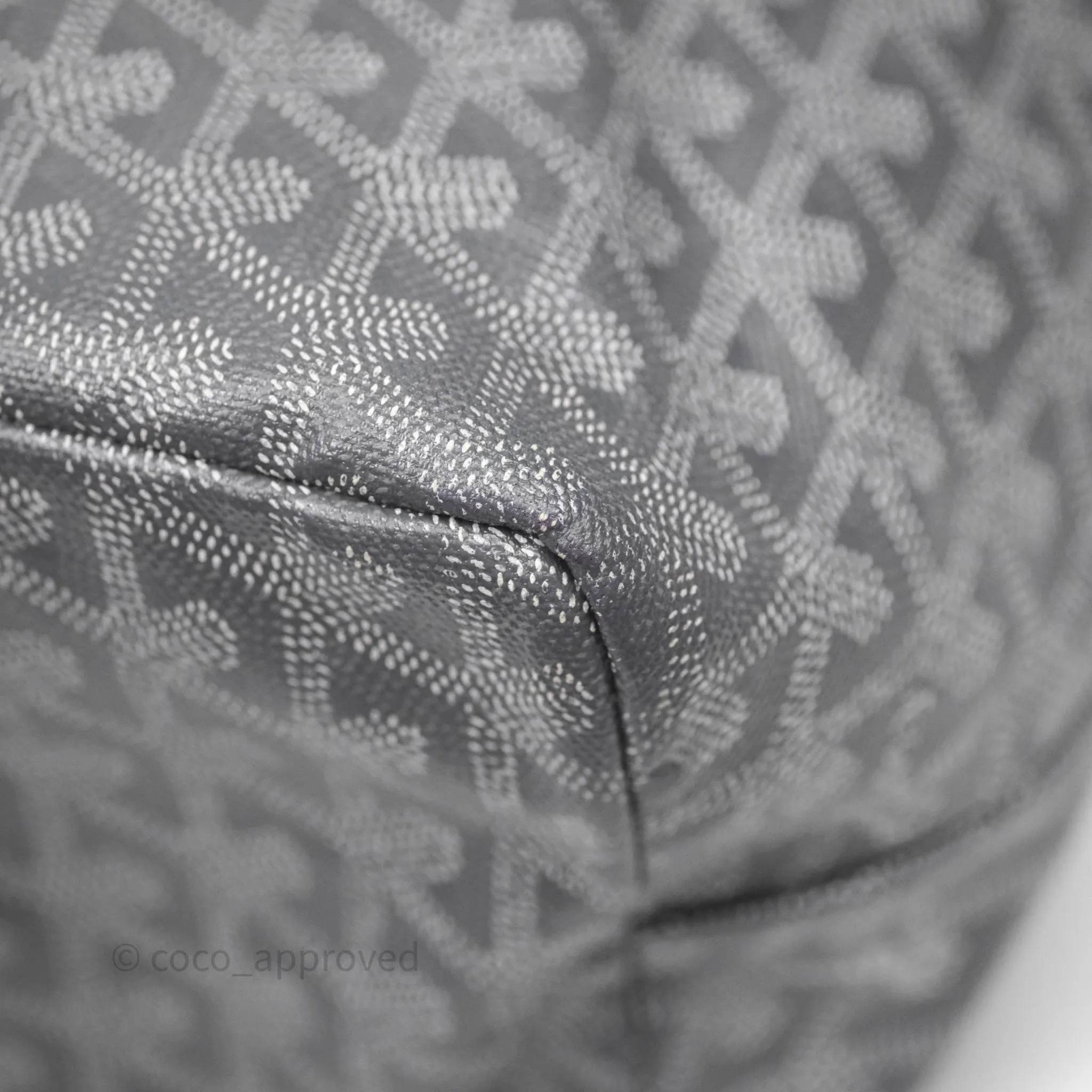 Goyard St Louis Tote PM Grey