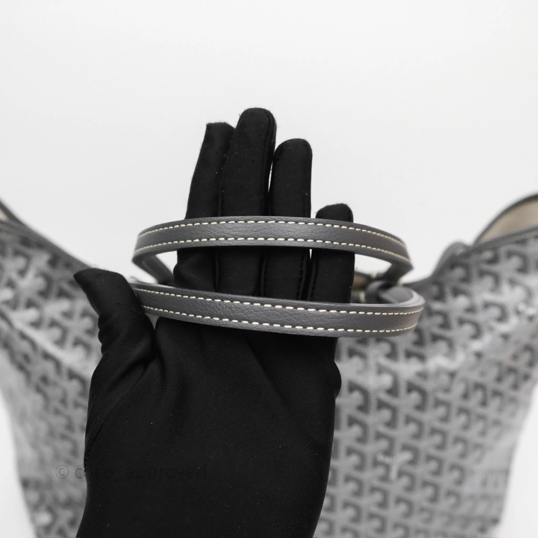 Goyard St Louis Tote PM Grey