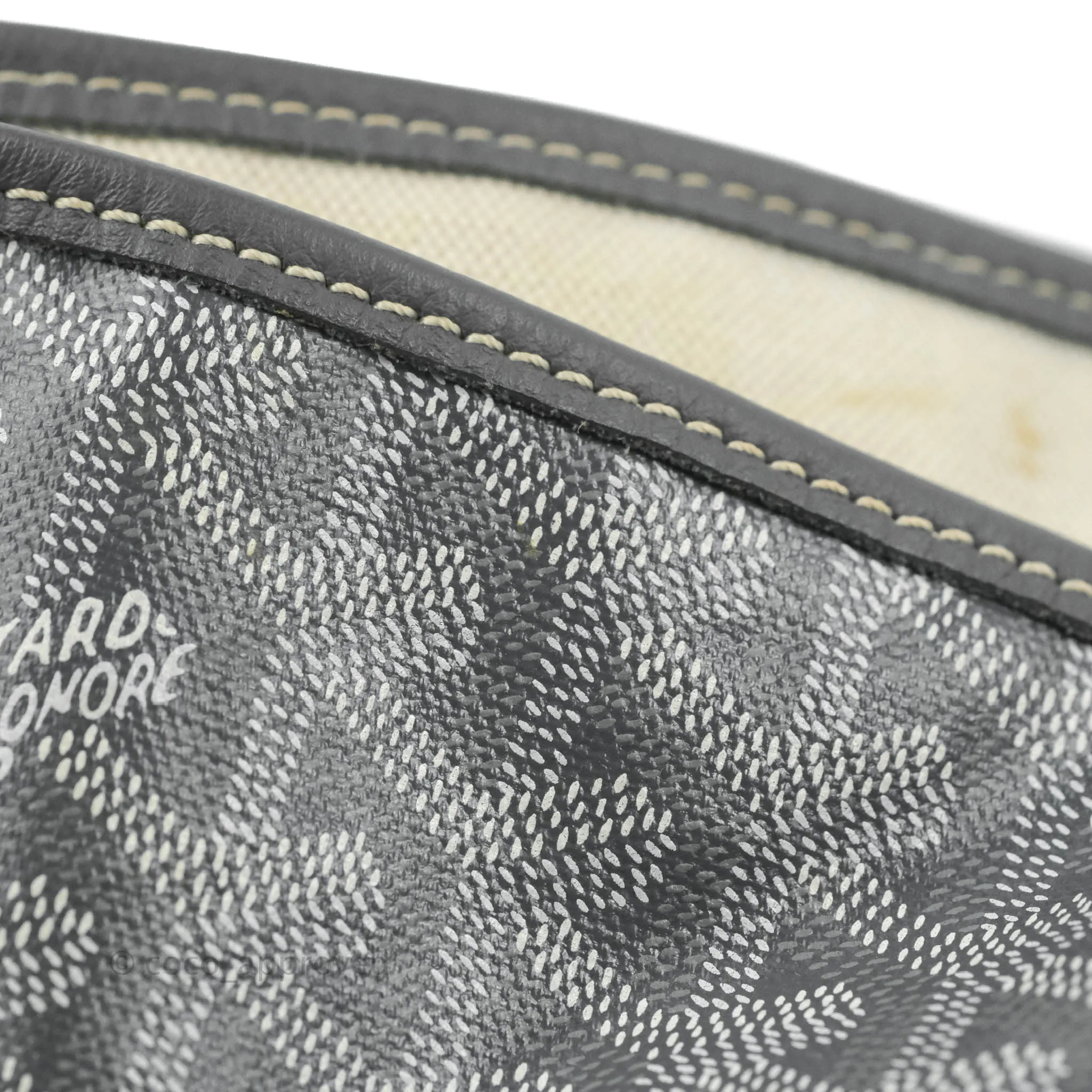 Goyard St Louis Tote PM Grey