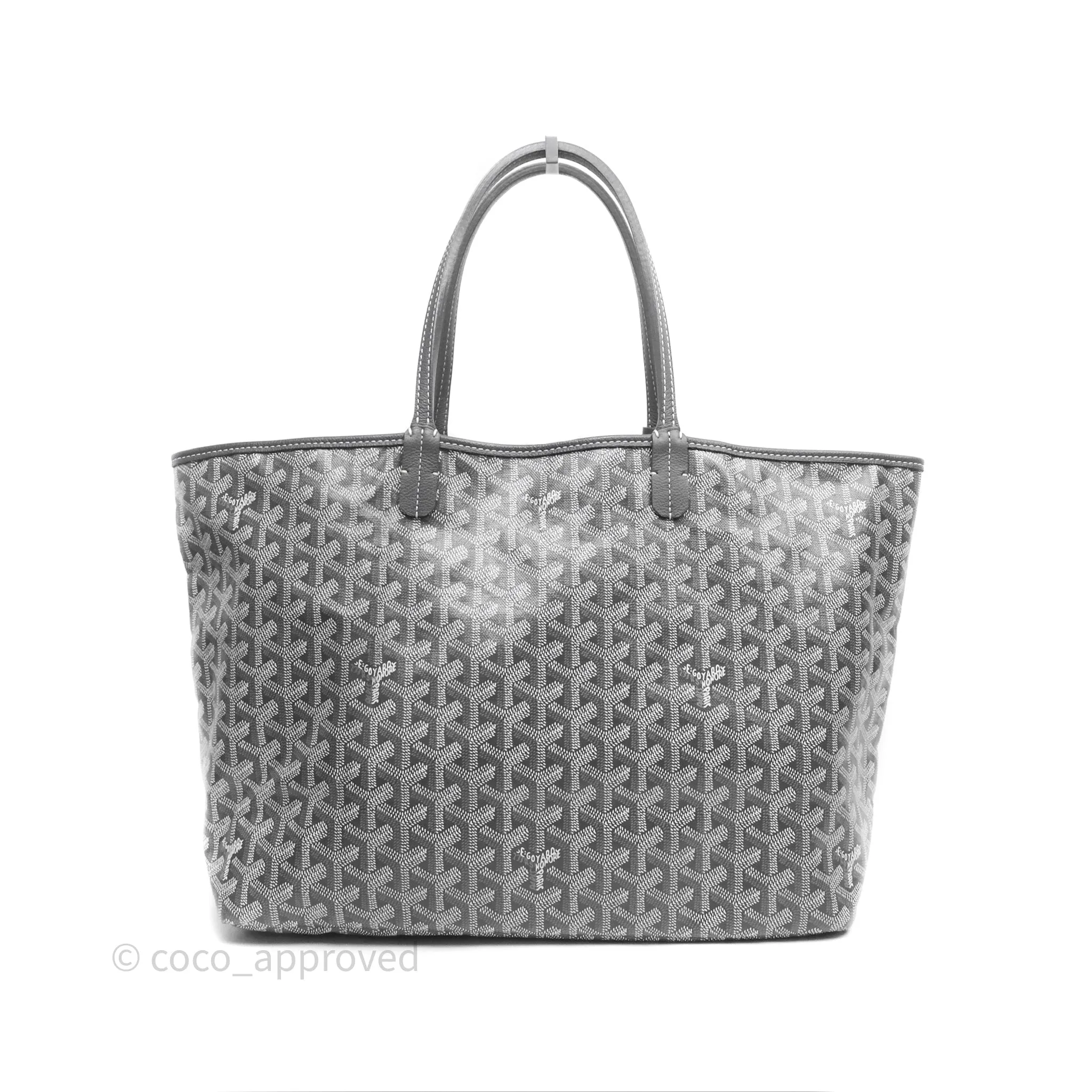 Goyard St Louis Tote PM Grey