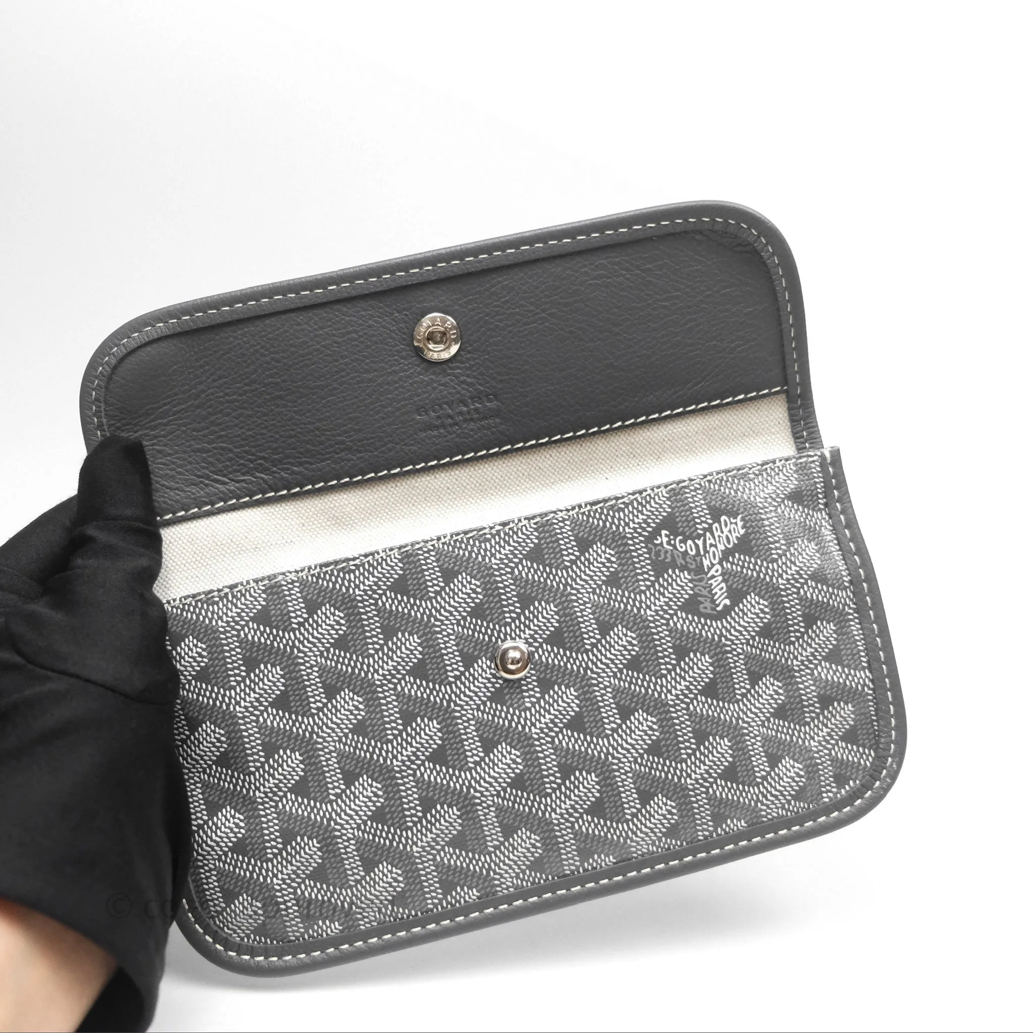 Goyard St Louis Tote PM Grey