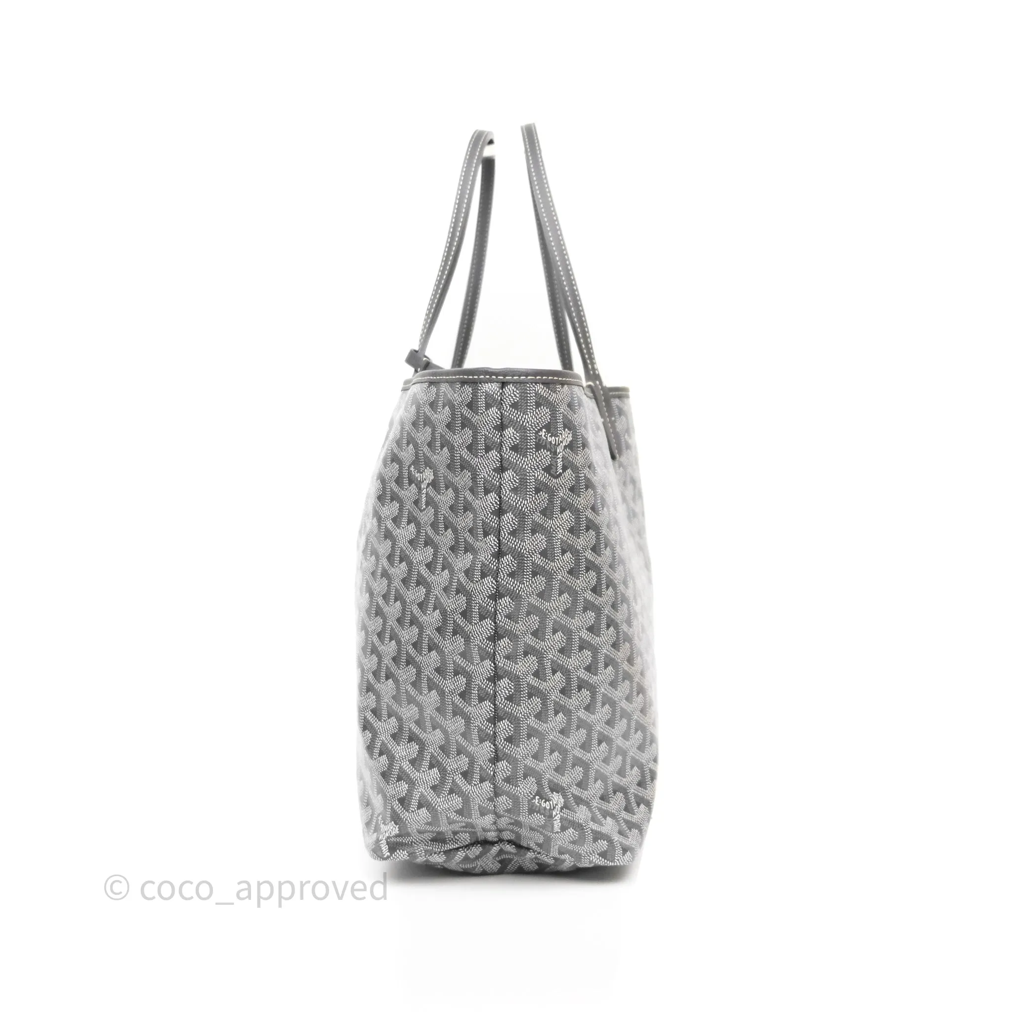 Goyard St Louis Tote PM Grey