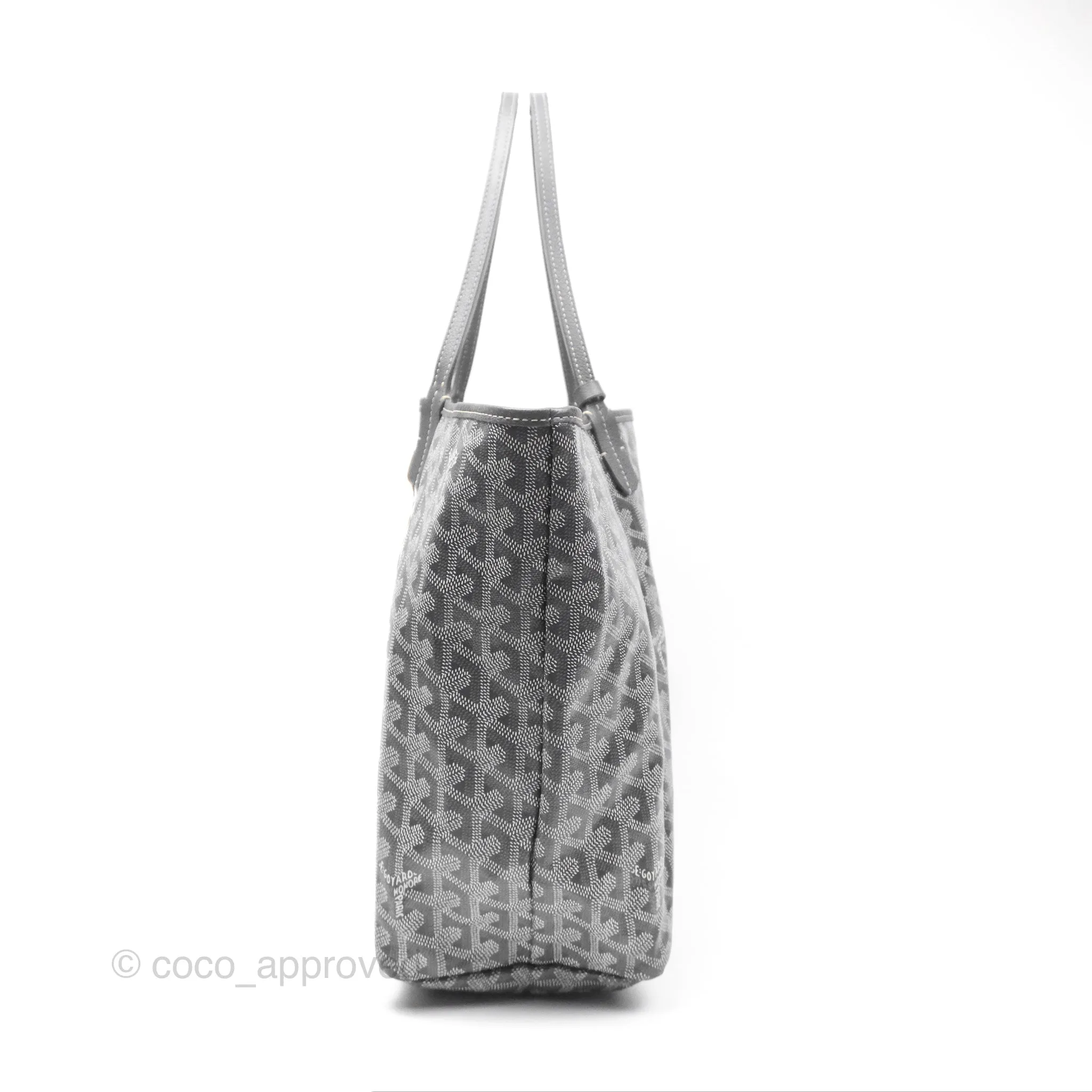 Goyard St Louis Tote PM Grey