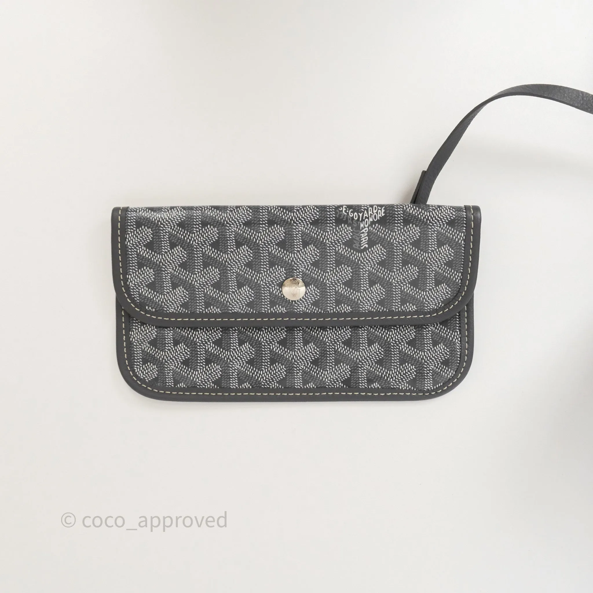 Goyard St Louis Tote PM Grey