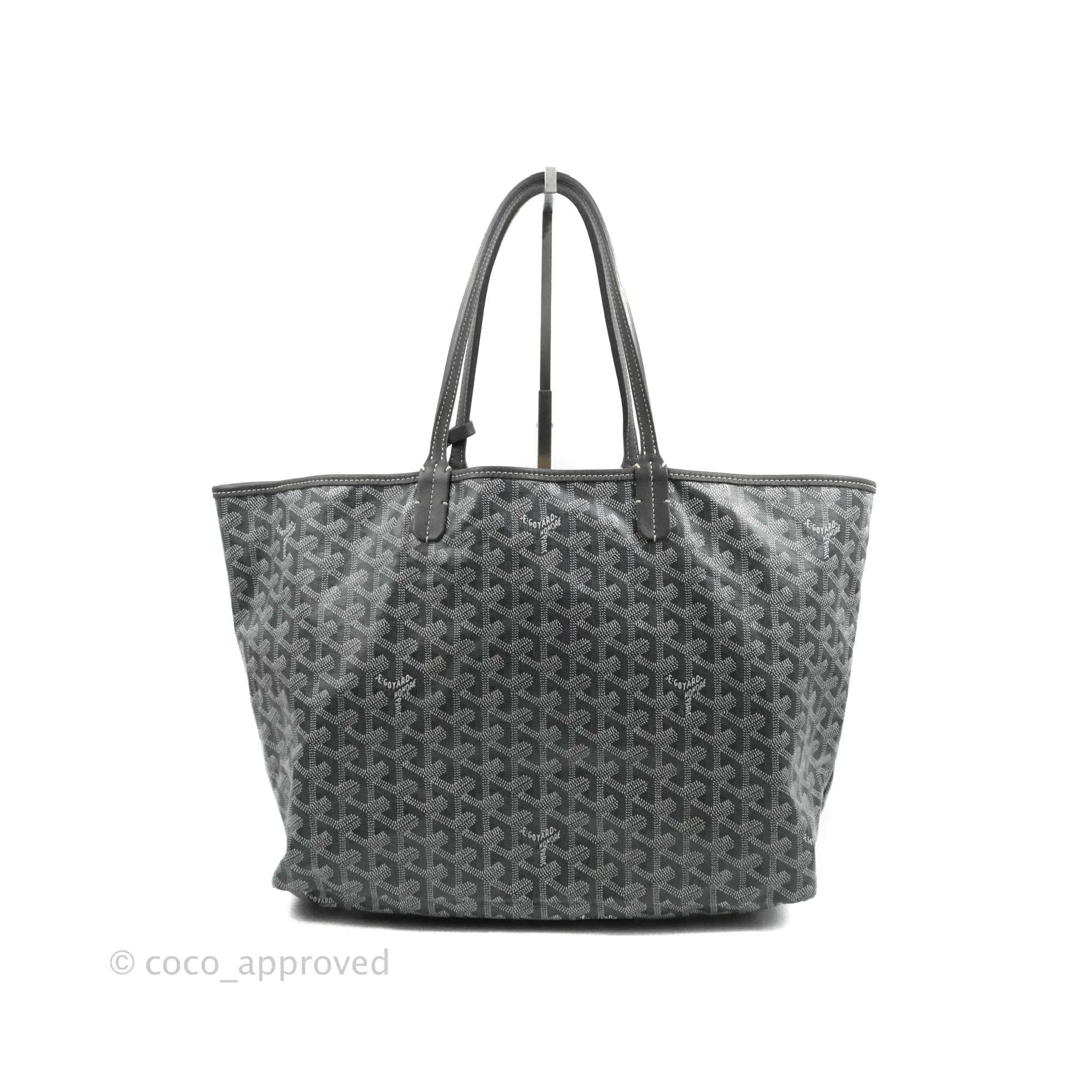 Goyard St Louis Tote PM Grey