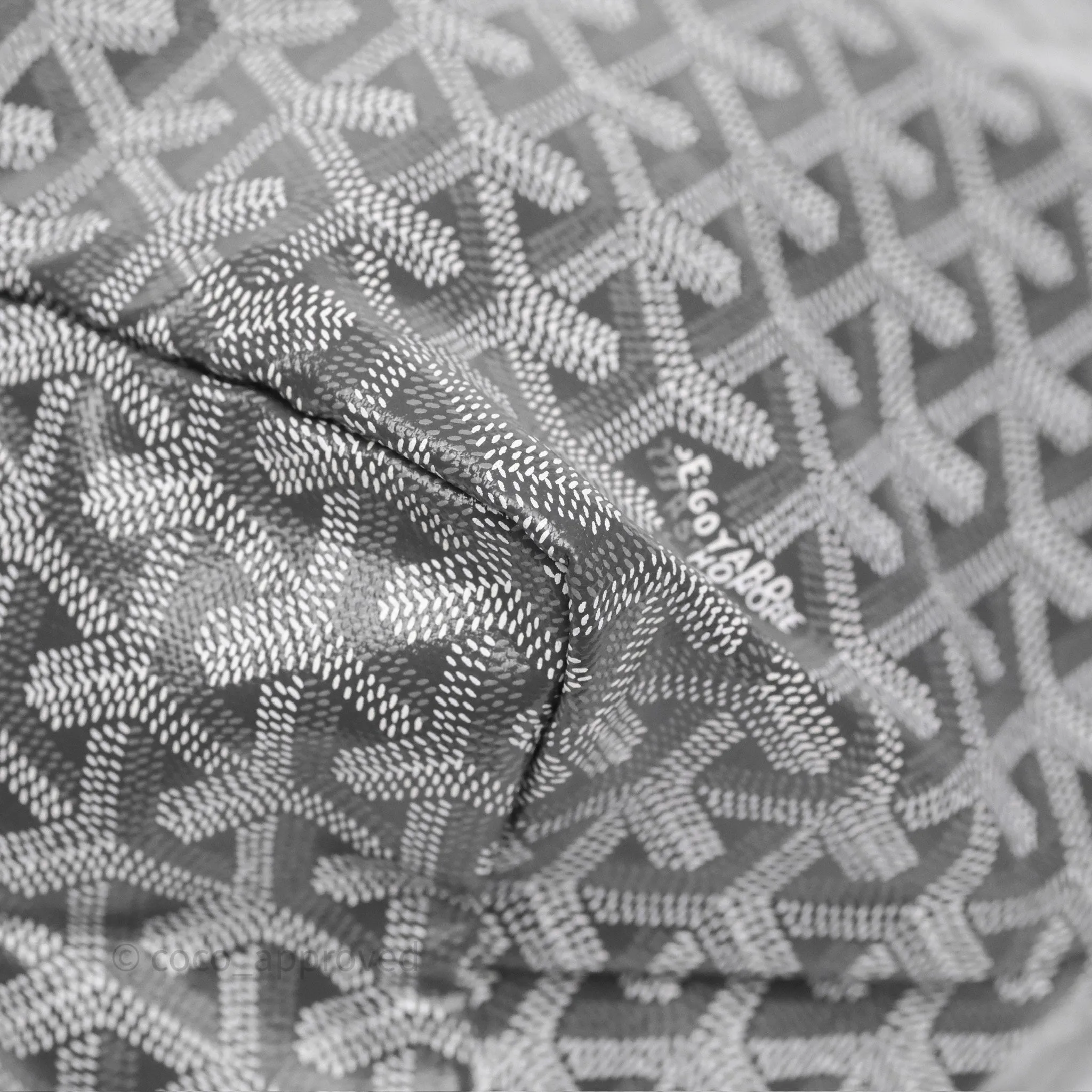 Goyard St Louis Tote PM Grey