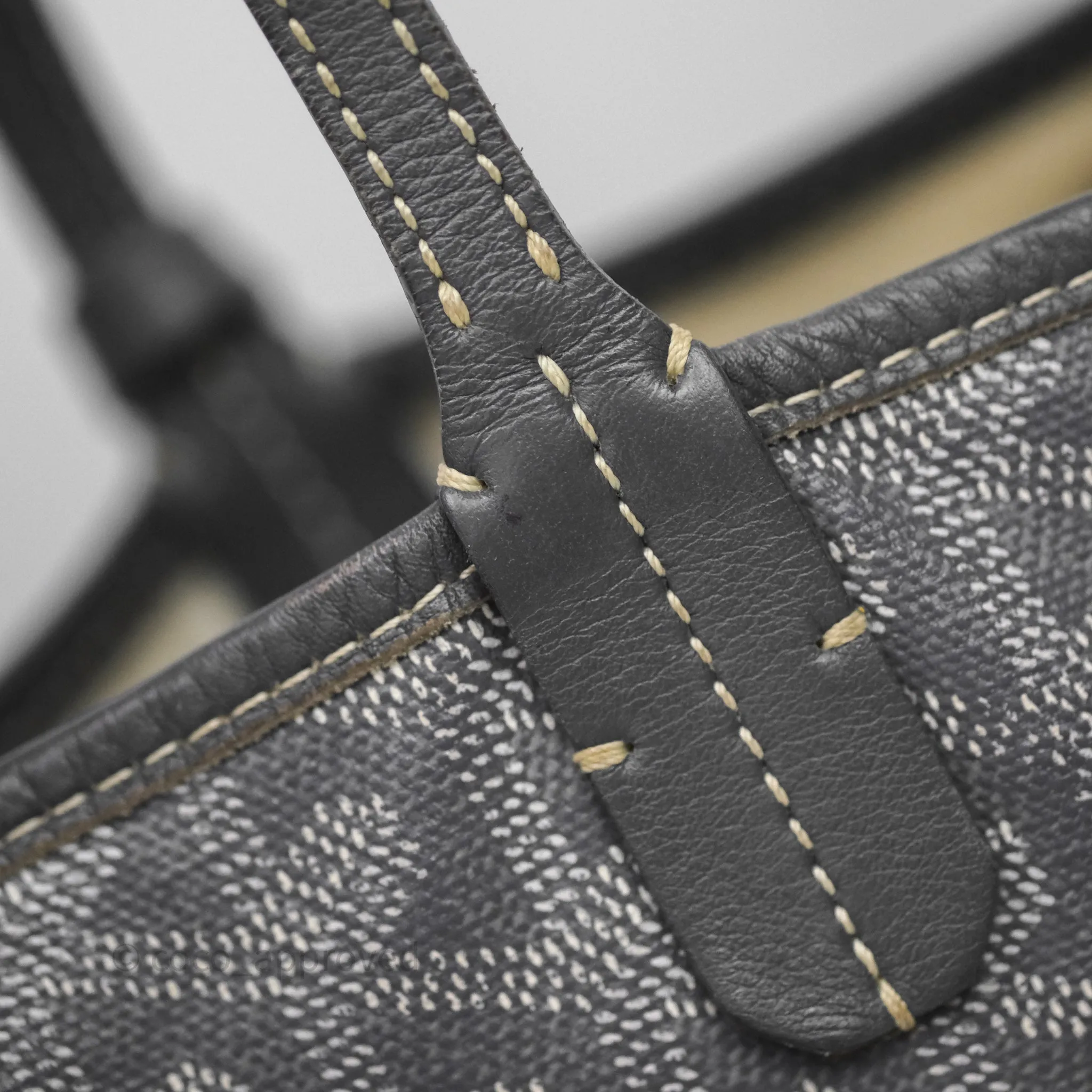 Goyard St Louis Tote PM Grey
