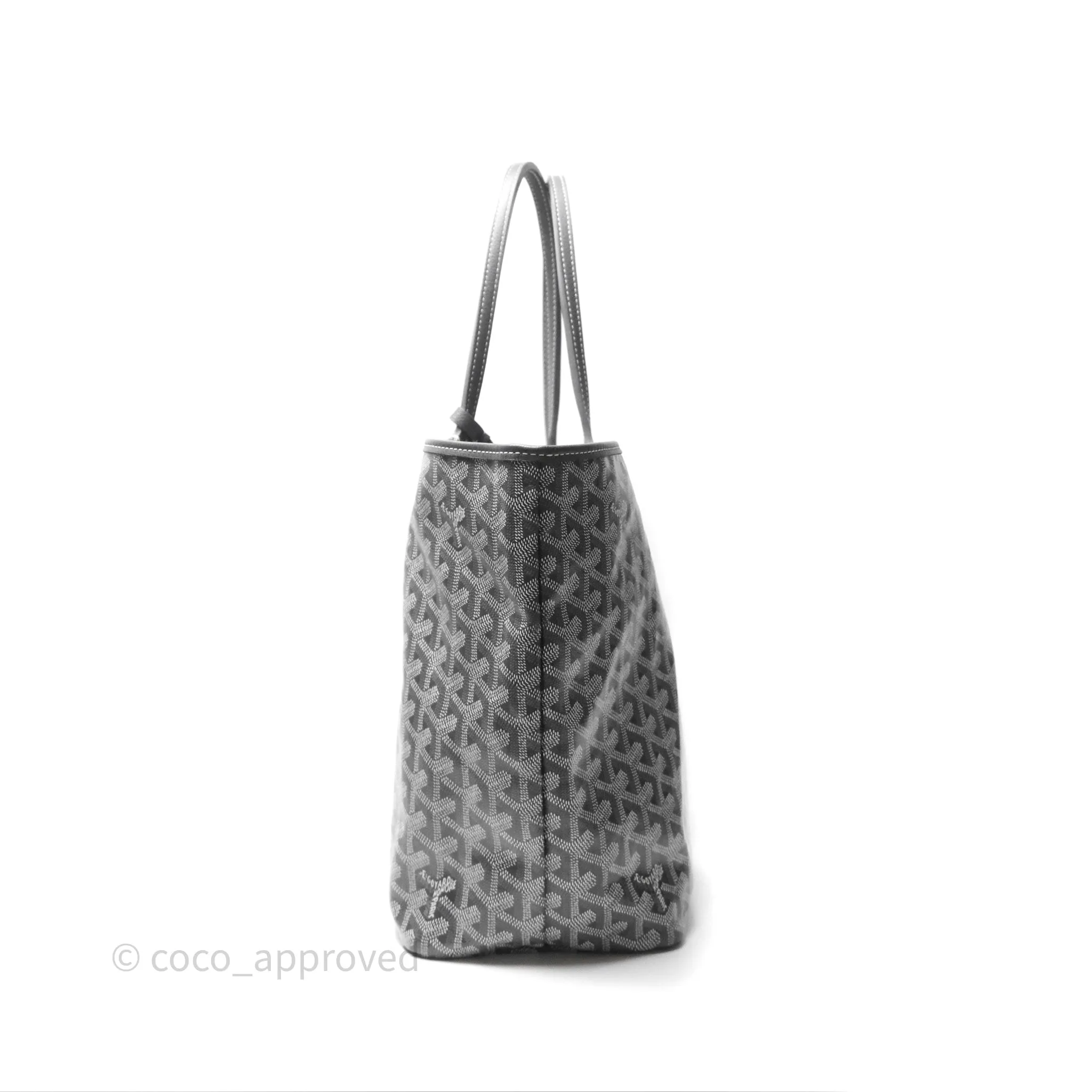 Goyard St Louis Tote PM Grey