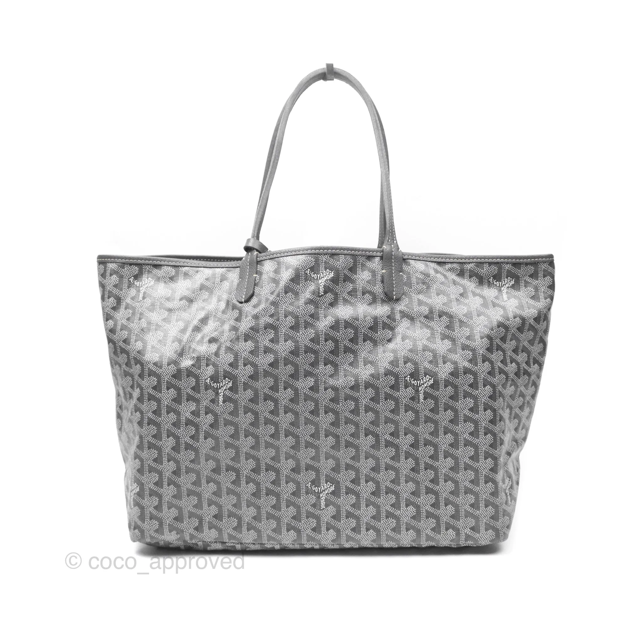Goyard St Louis Tote PM Grey