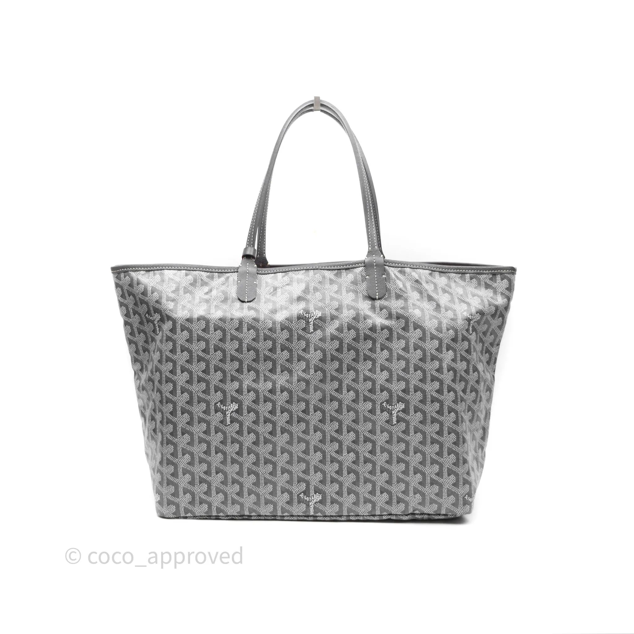Goyard St Louis Tote PM Grey