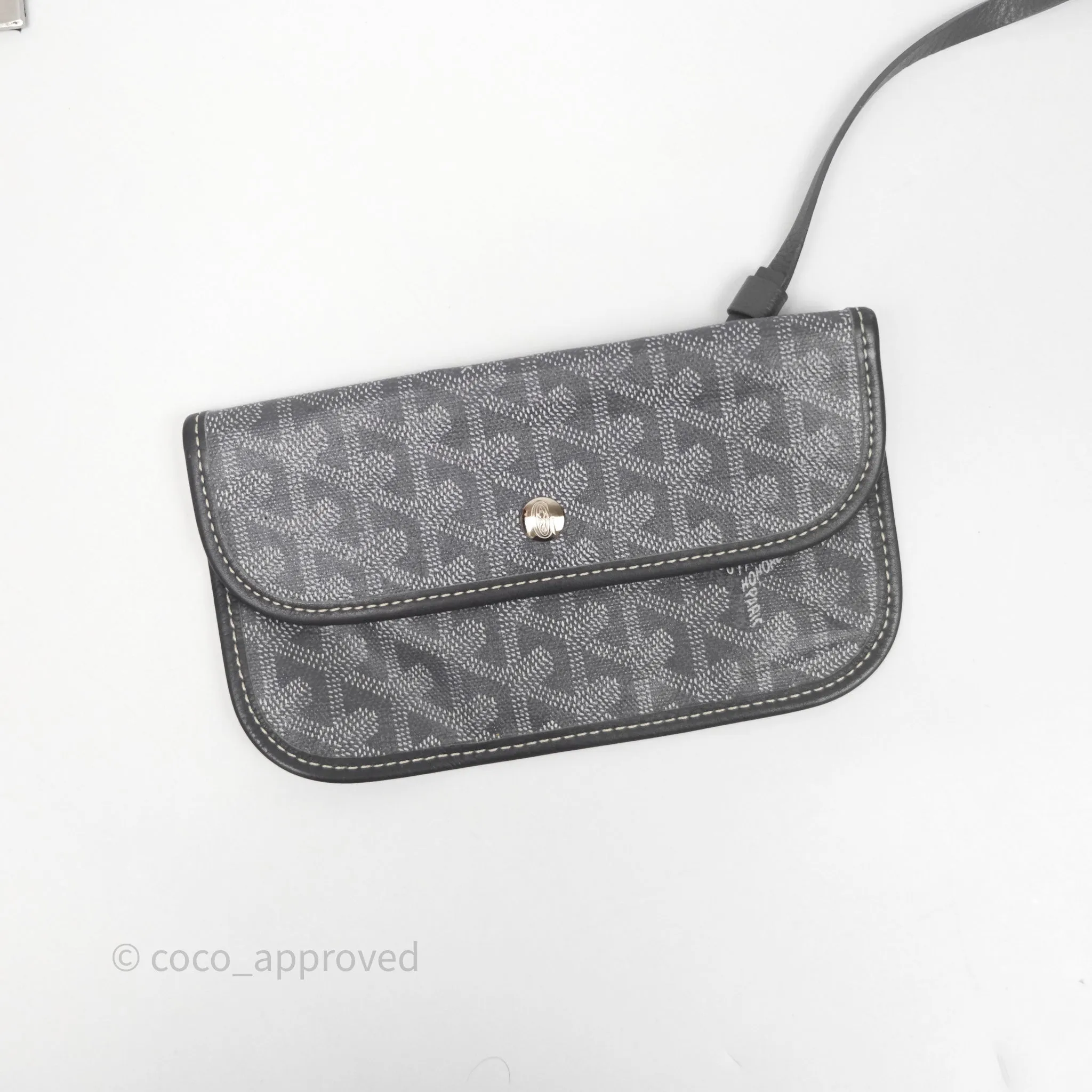 Goyard St Louis Tote PM Grey