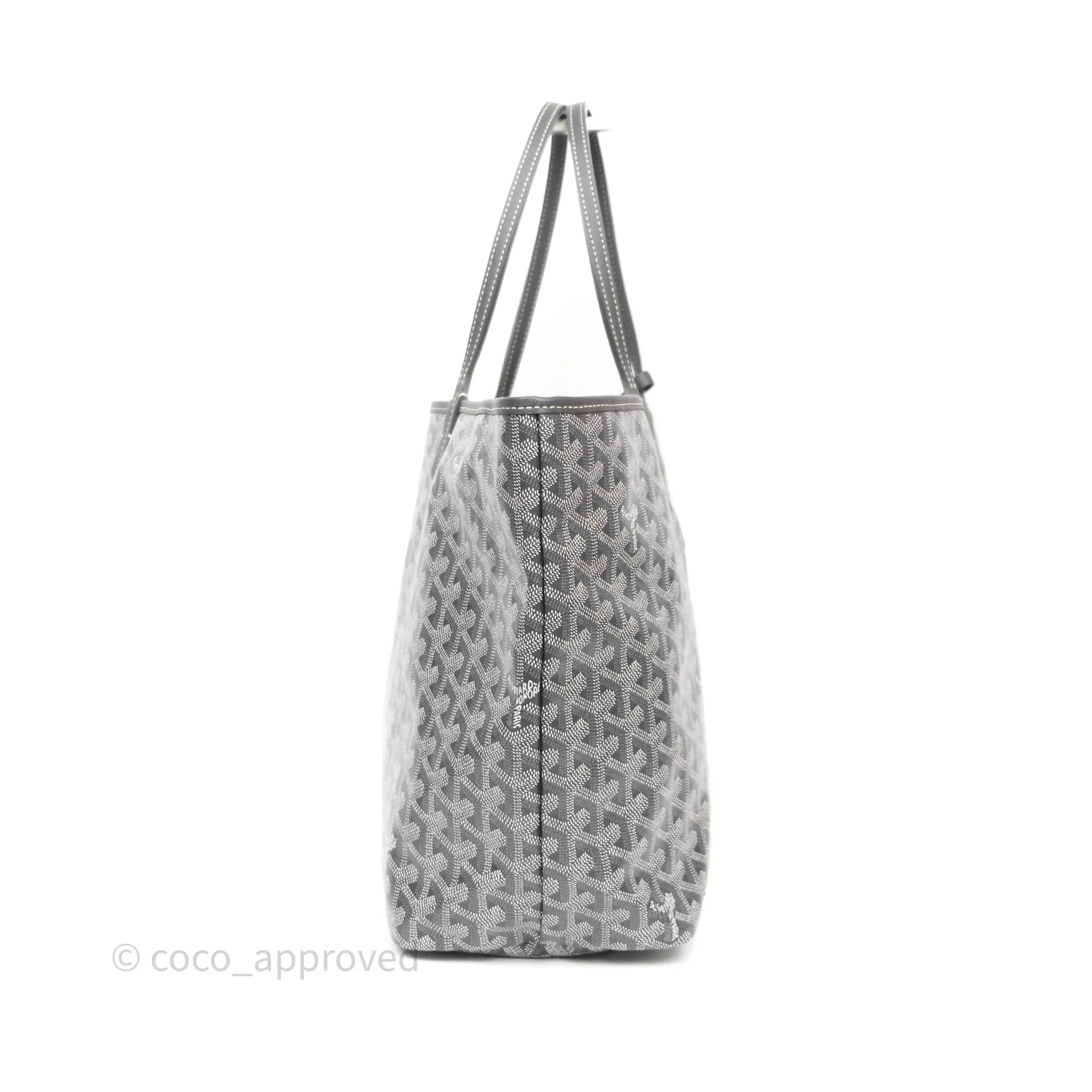 Goyard St Louis Tote PM Grey