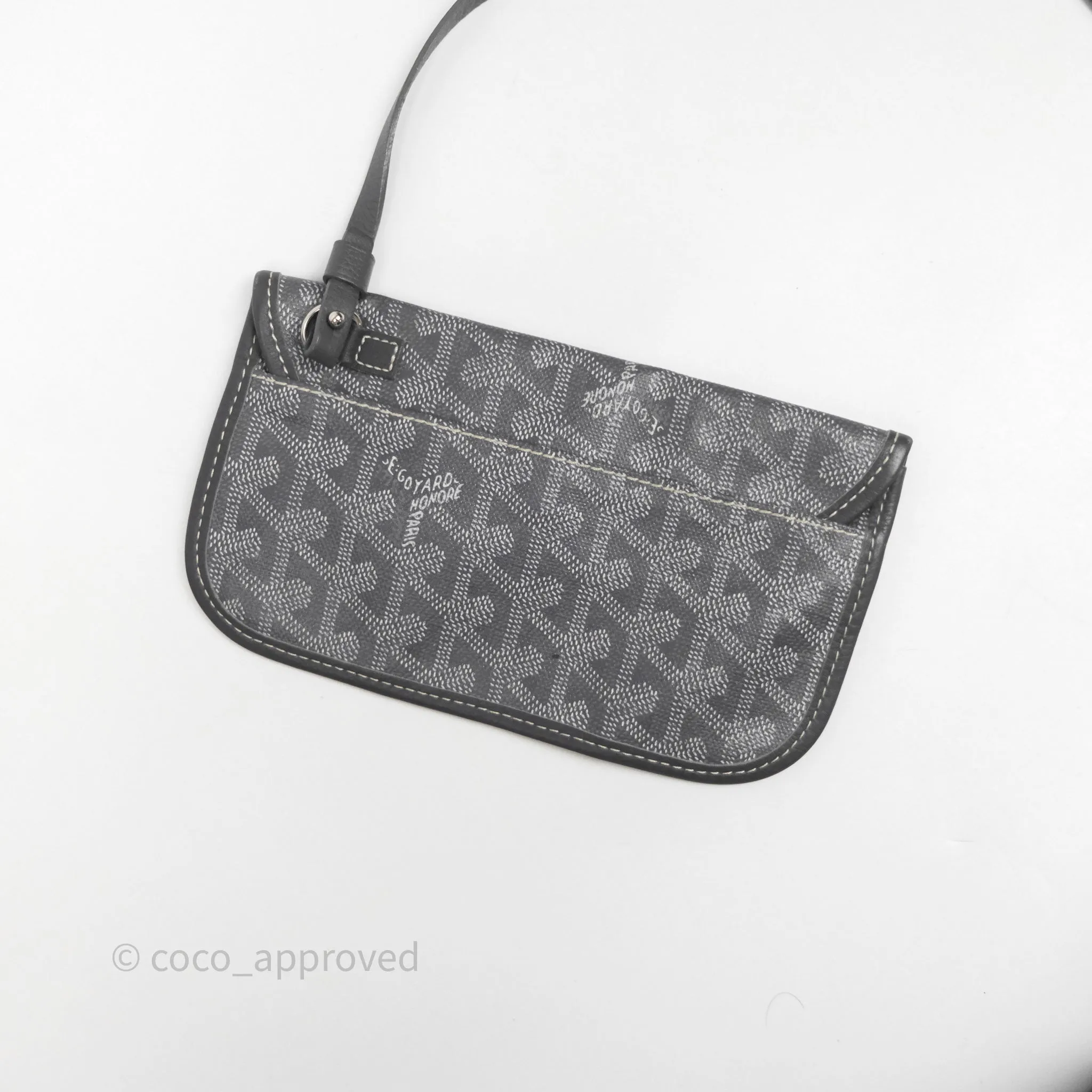 Goyard St Louis Tote PM Grey