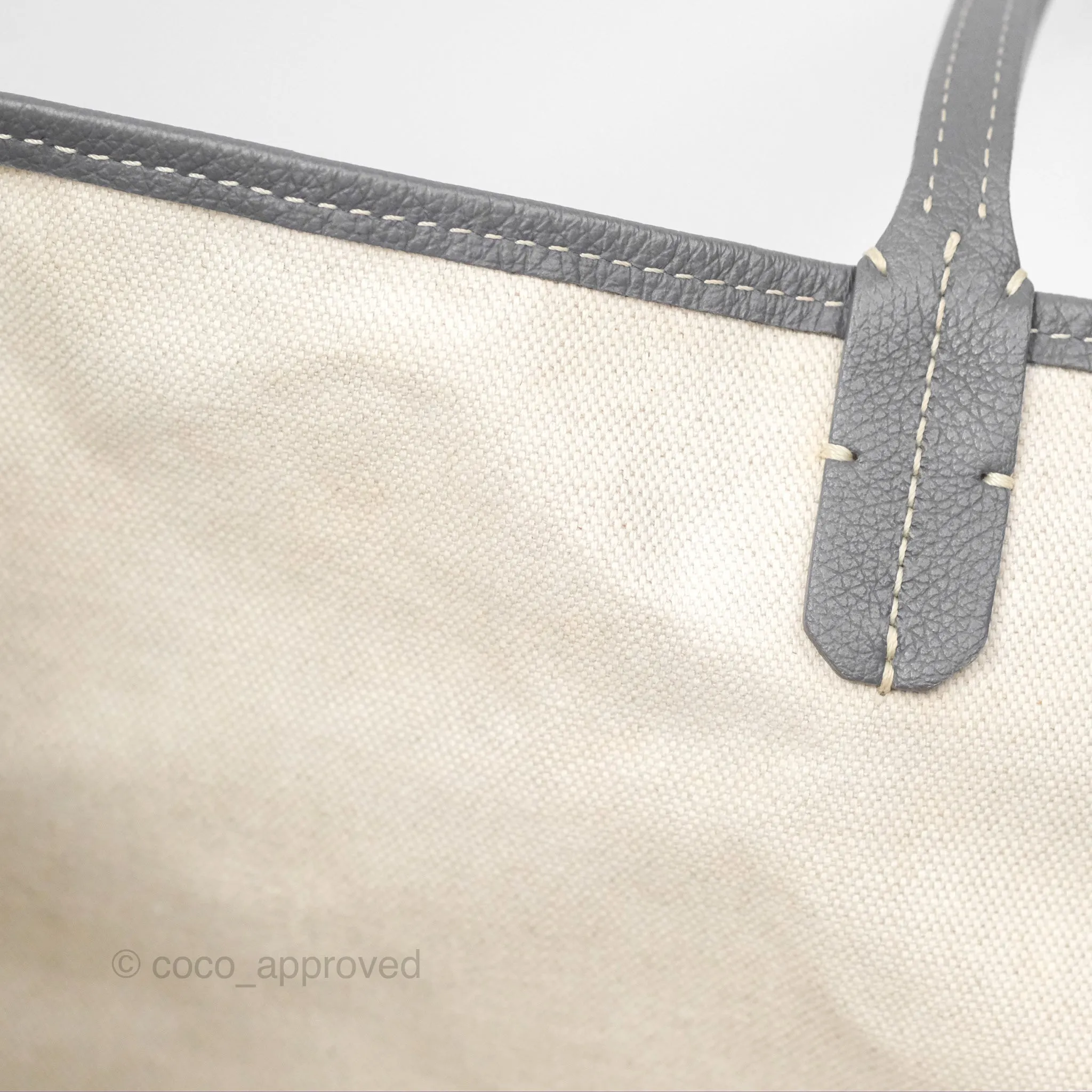 Goyard St Louis Tote PM Grey