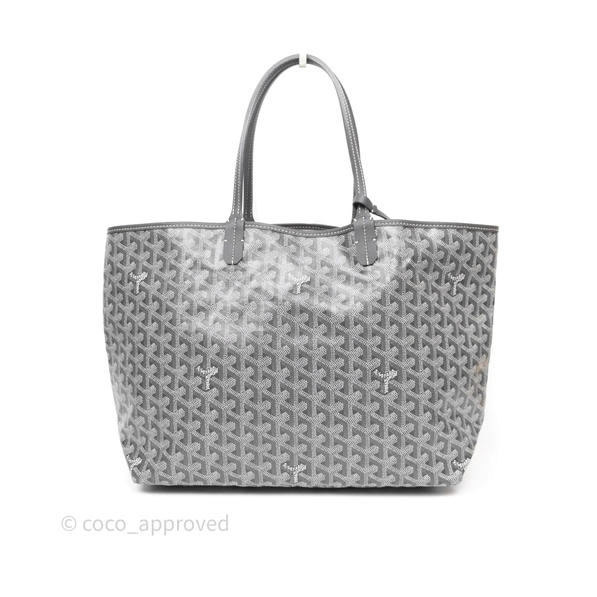 Goyard St Louis Tote PM Grey