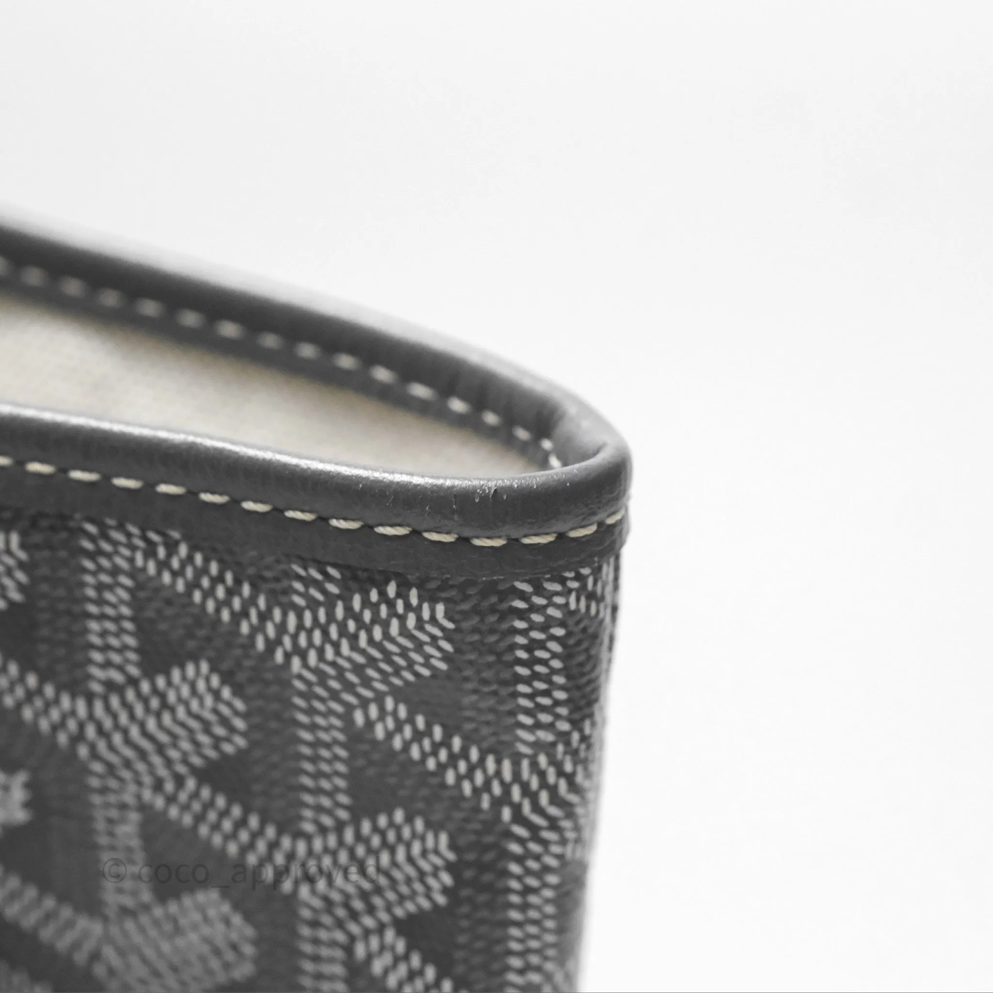 Goyard St Louis Tote PM Grey
